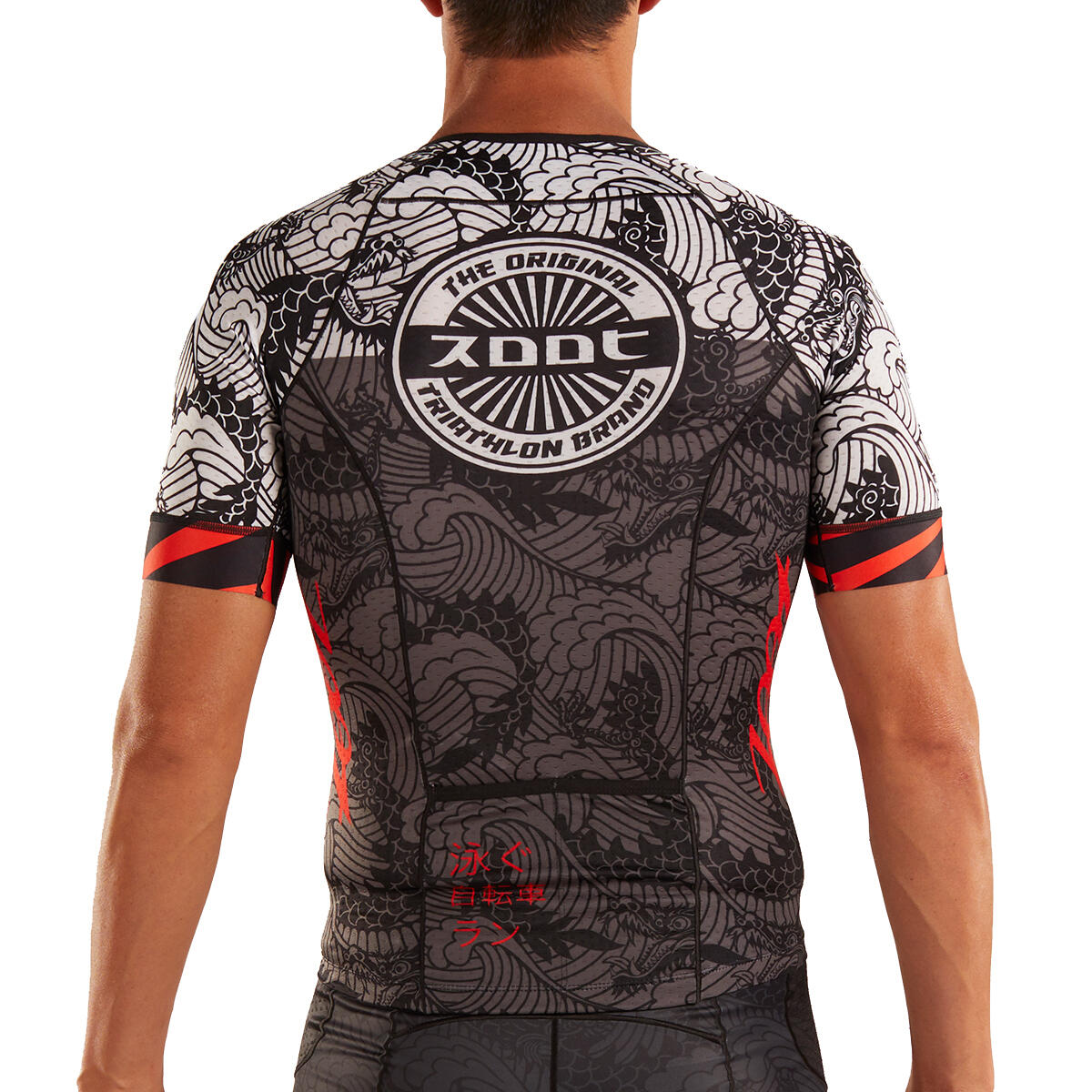 Triathlon masculin Aero Jersey Design Tokyo ZOOT 2/7