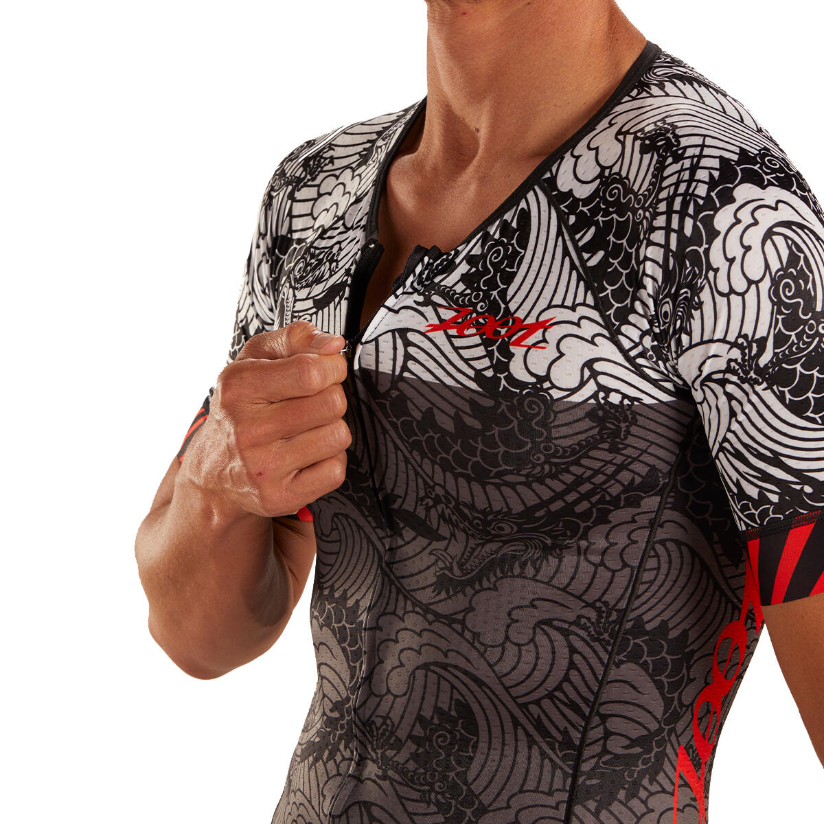 Triathlon masculin Aero Jersey Design Tokyo ZOOT 4/7