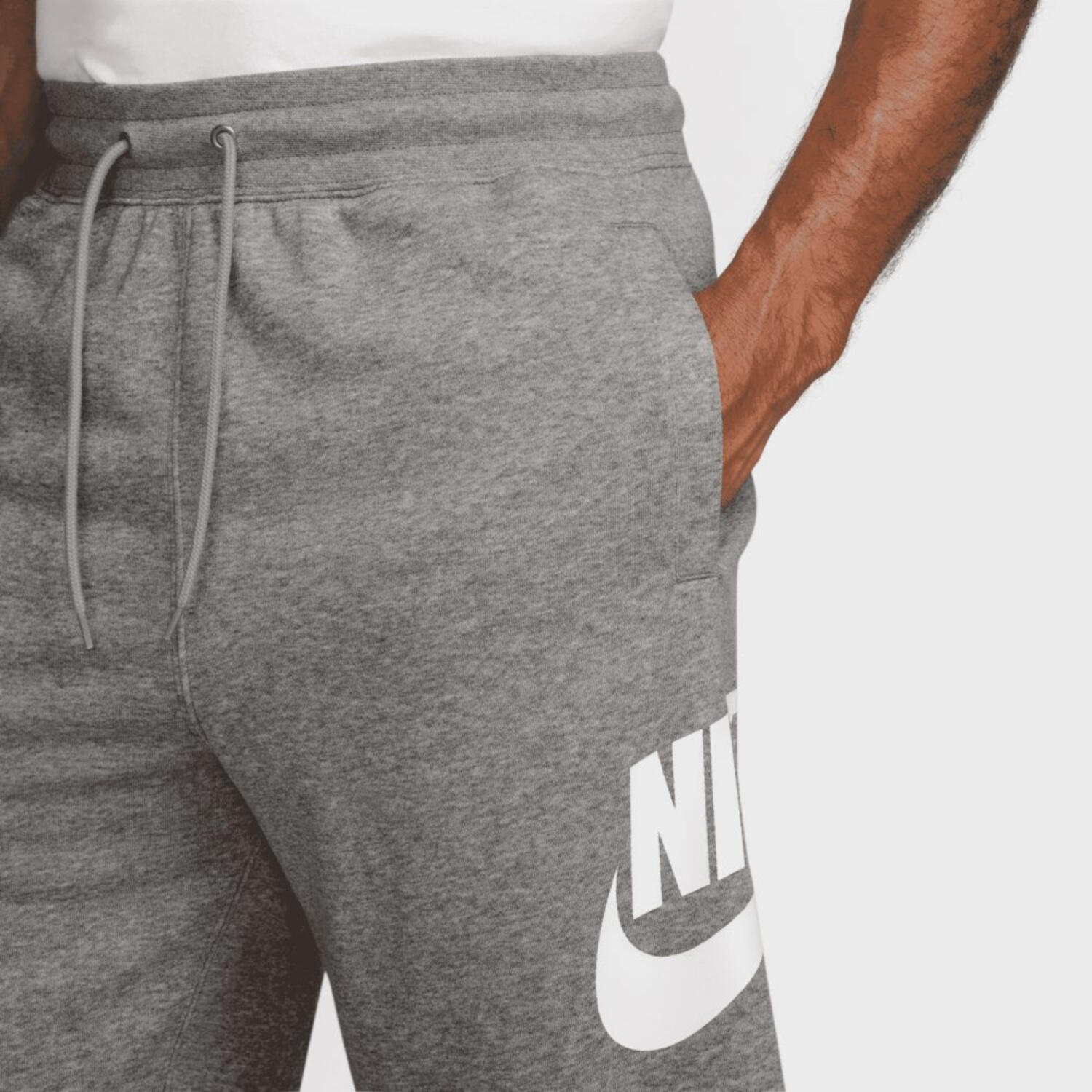 Pantalón Corto Alumni Big Logo Talla XL Gris - FQ4950-063 4/6