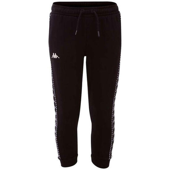 Pantalon enfant Kappa - 80% coton, ceinture élastique avec cordon