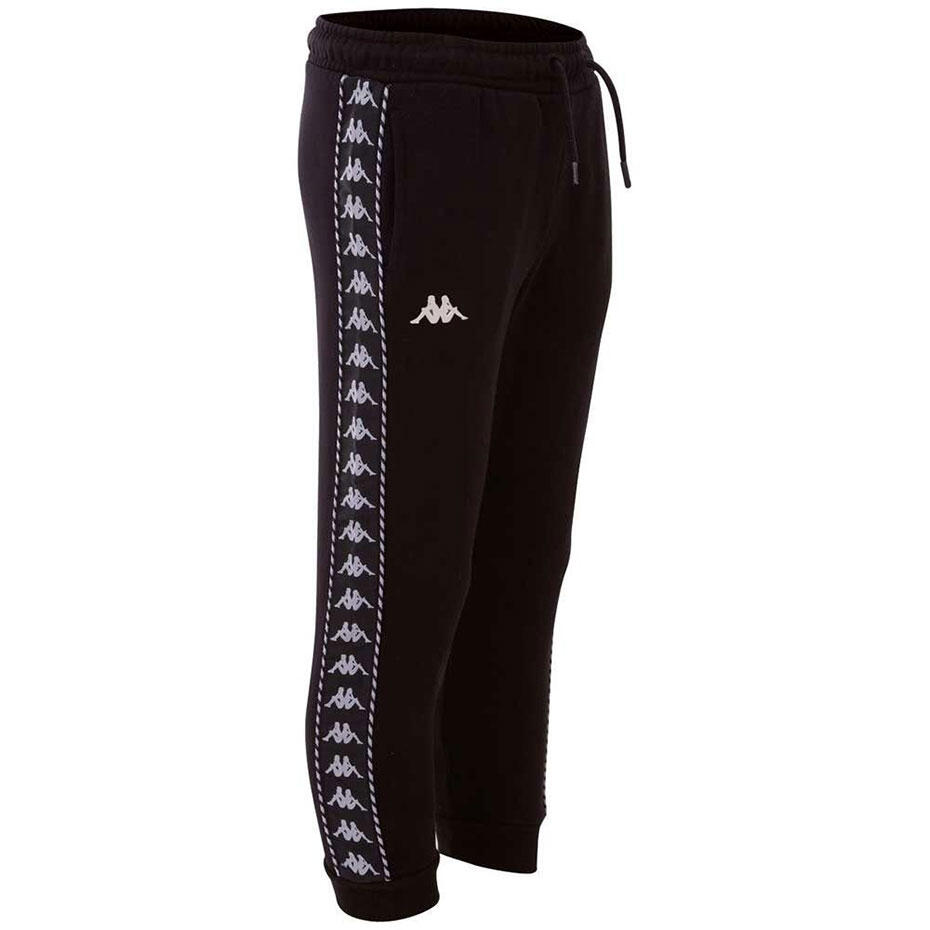 Pantalón infantil Kappa - 80% algodón, cintura elástica con cordón 3/4