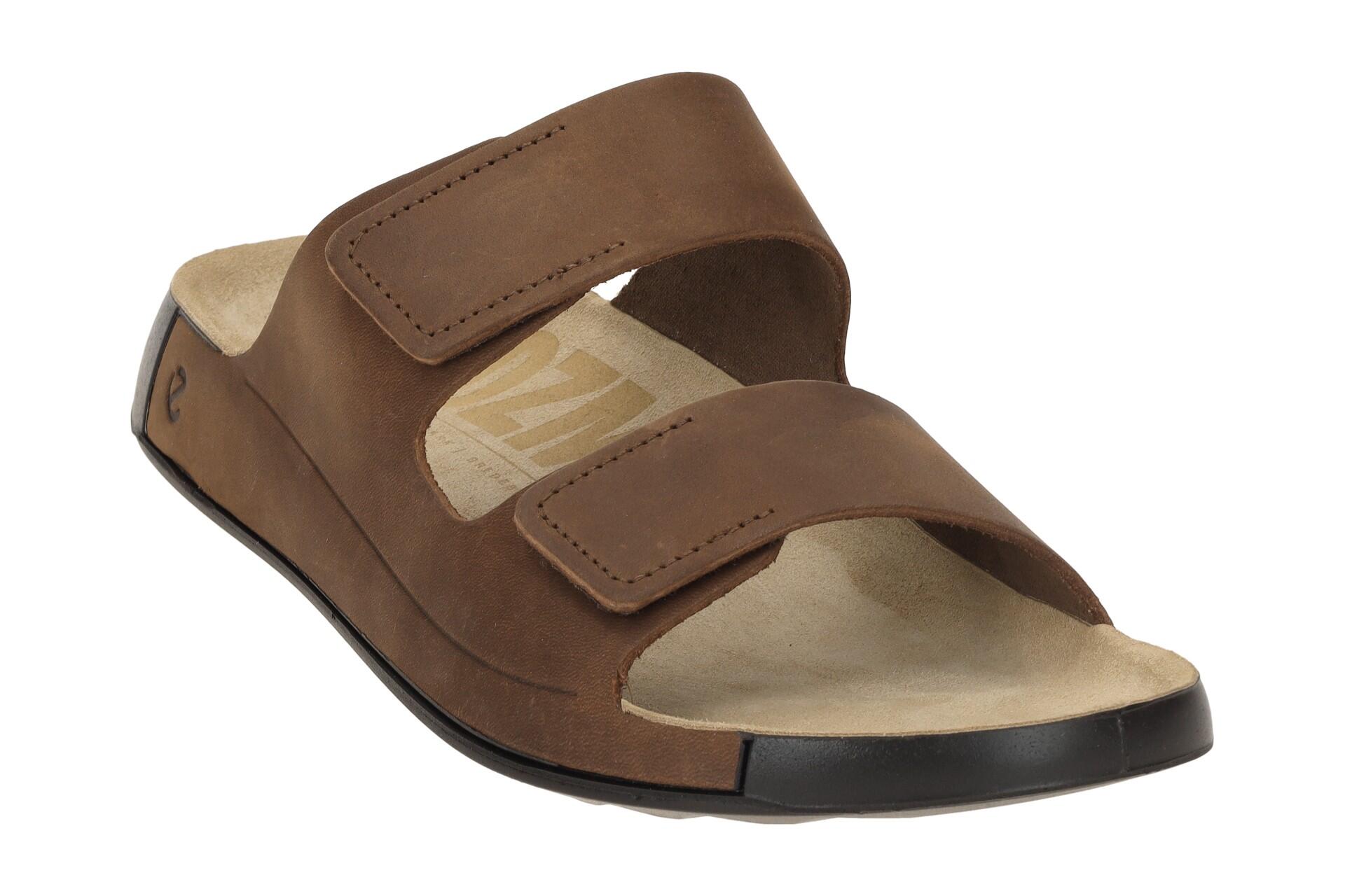 Ecco Cozmo Pantolette braun Klett 500904 3/7