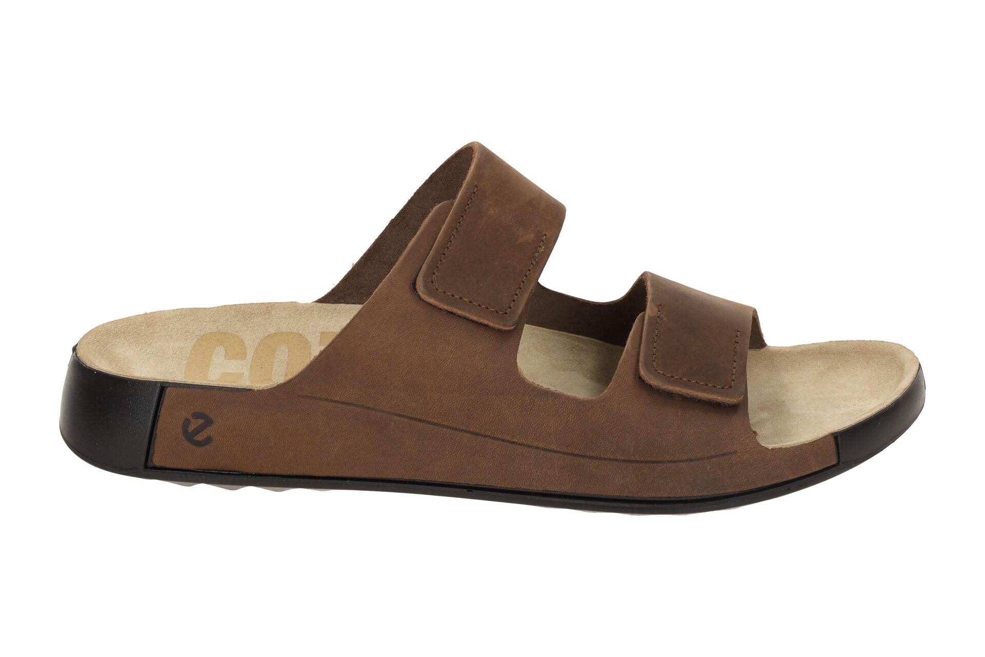 Ecco Cozmo Pantolette braun Klett 500904 2/7