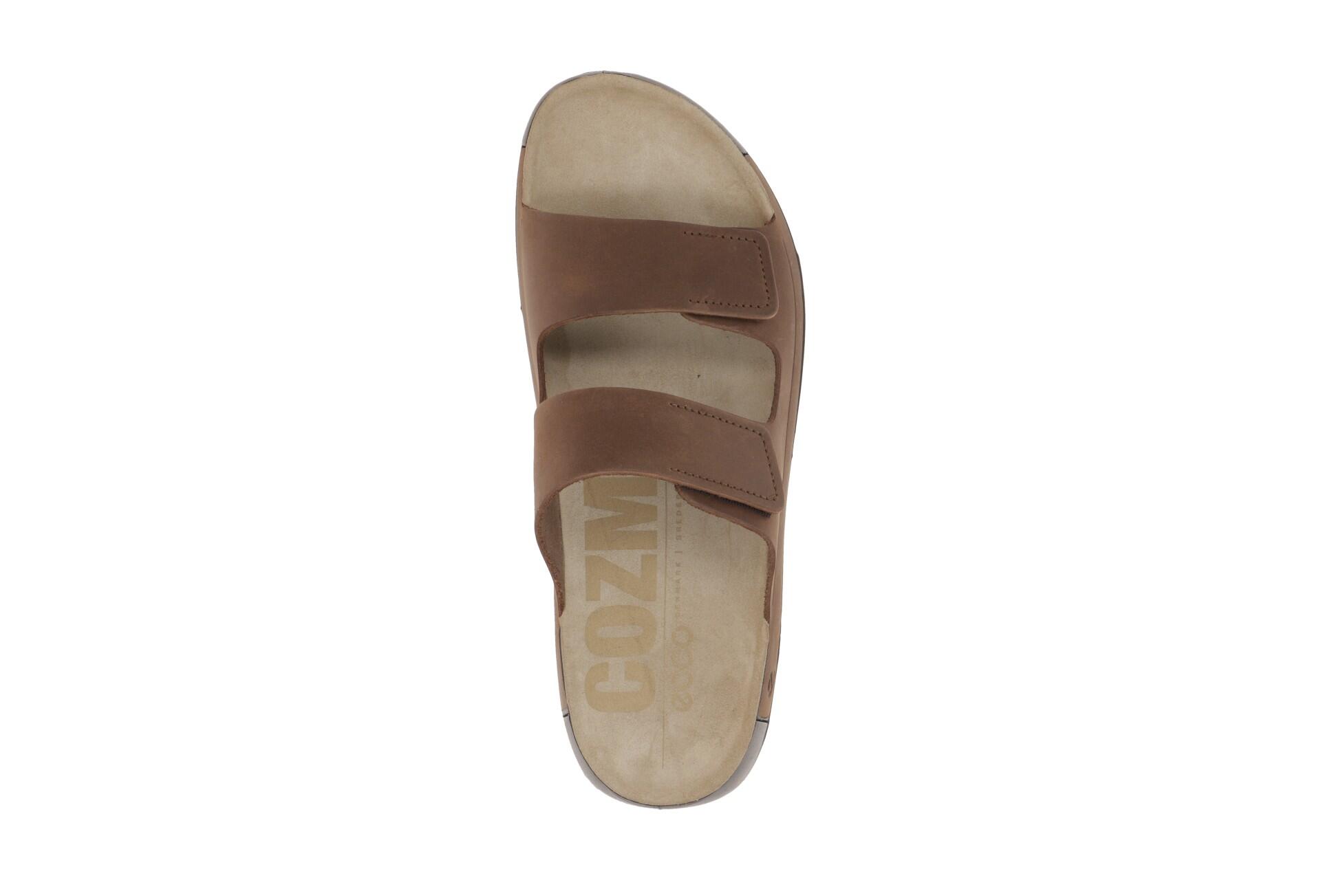 Ecco Cozmo Pantolette braun Klett 500904 6/7