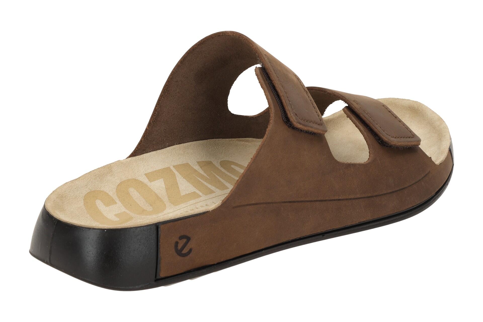 Ecco Cozmo Pantolette braun Klett 500904 4/7