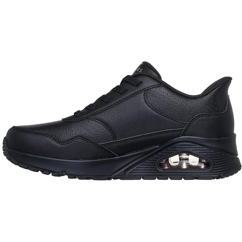 Pantofi sport femei Skechers Uno - Banksia Luxe, Negru