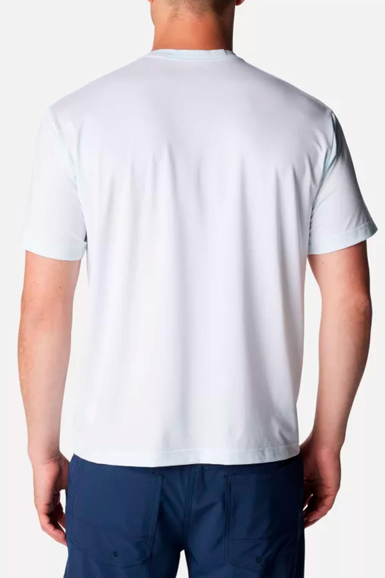 Columbia Camiseta Técnica Ice Lake Ii Para Hombre Blanco 2/4