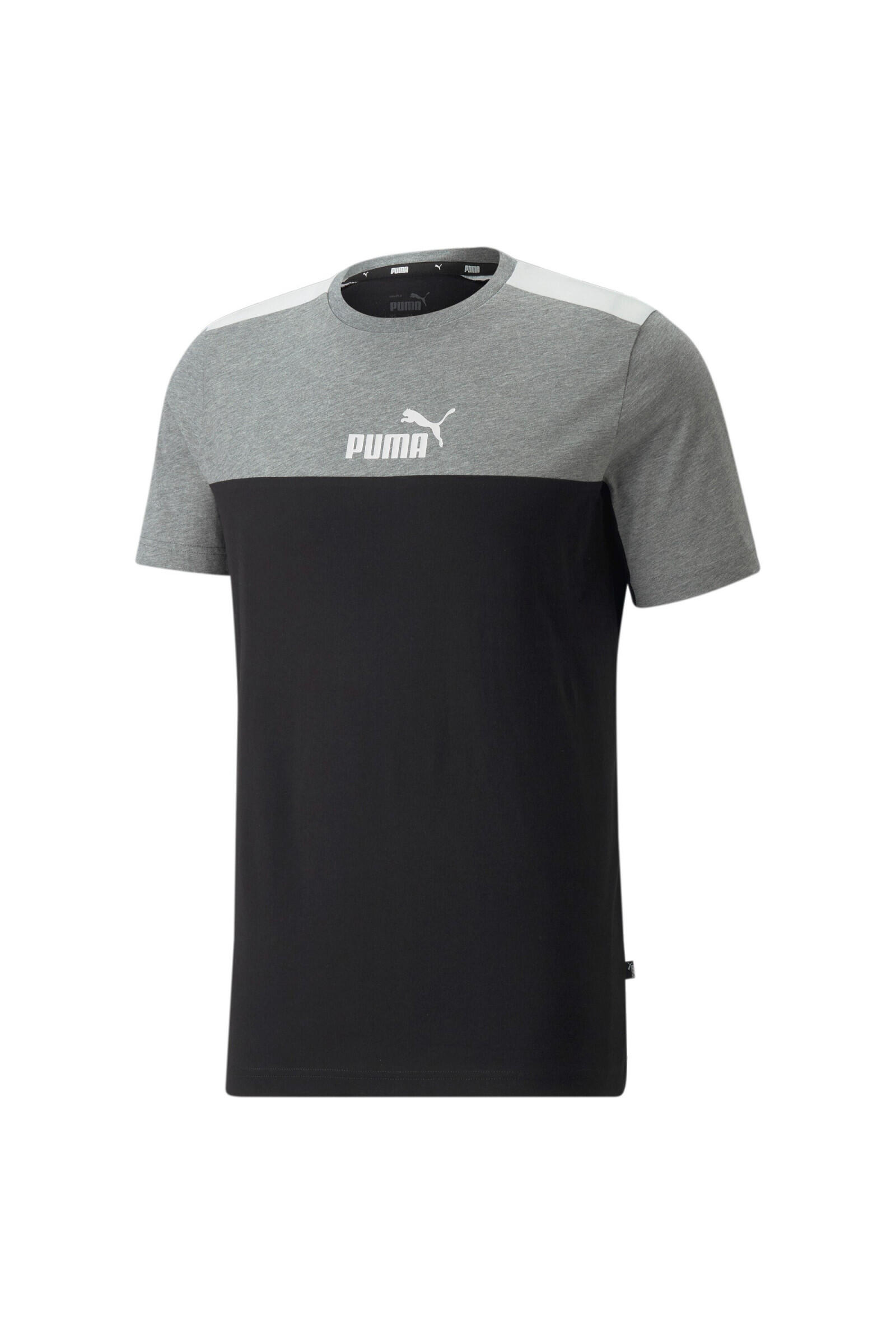 Puma Ess+ Block Tee Negro 2/5