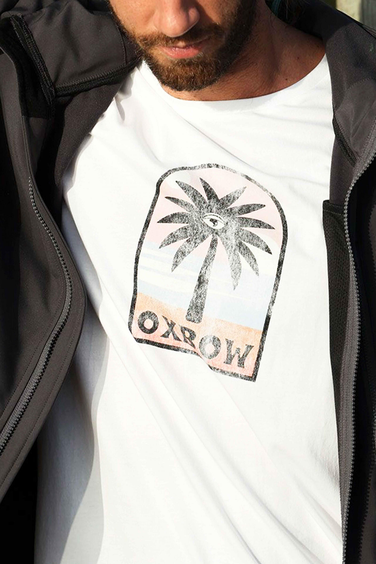 Oxbow Camiseta De Manga Corta Tiburón Blanco 4/4