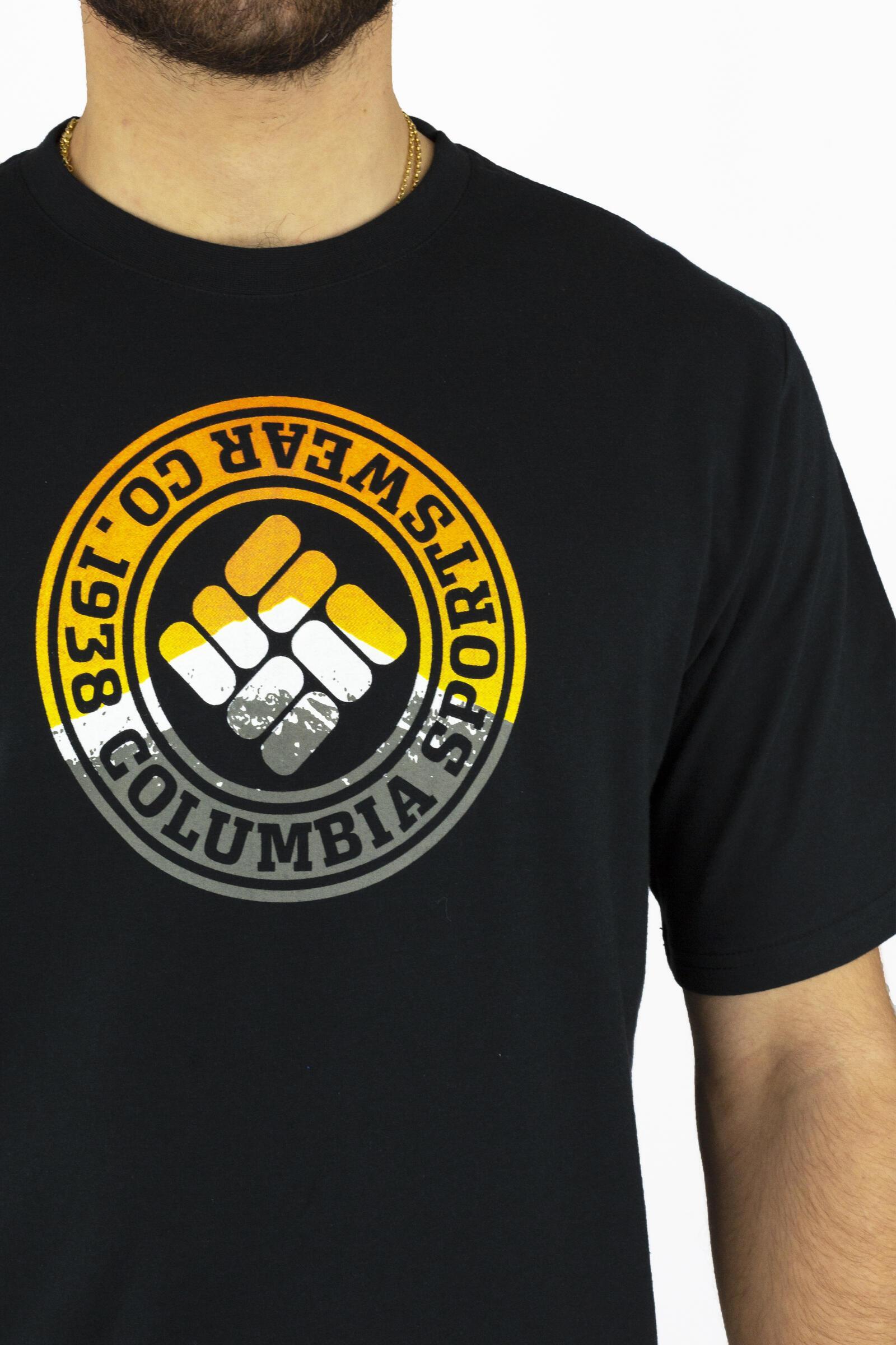 Columbia Camiseta De Manga Corta Csc Tried And True Negro 4/4