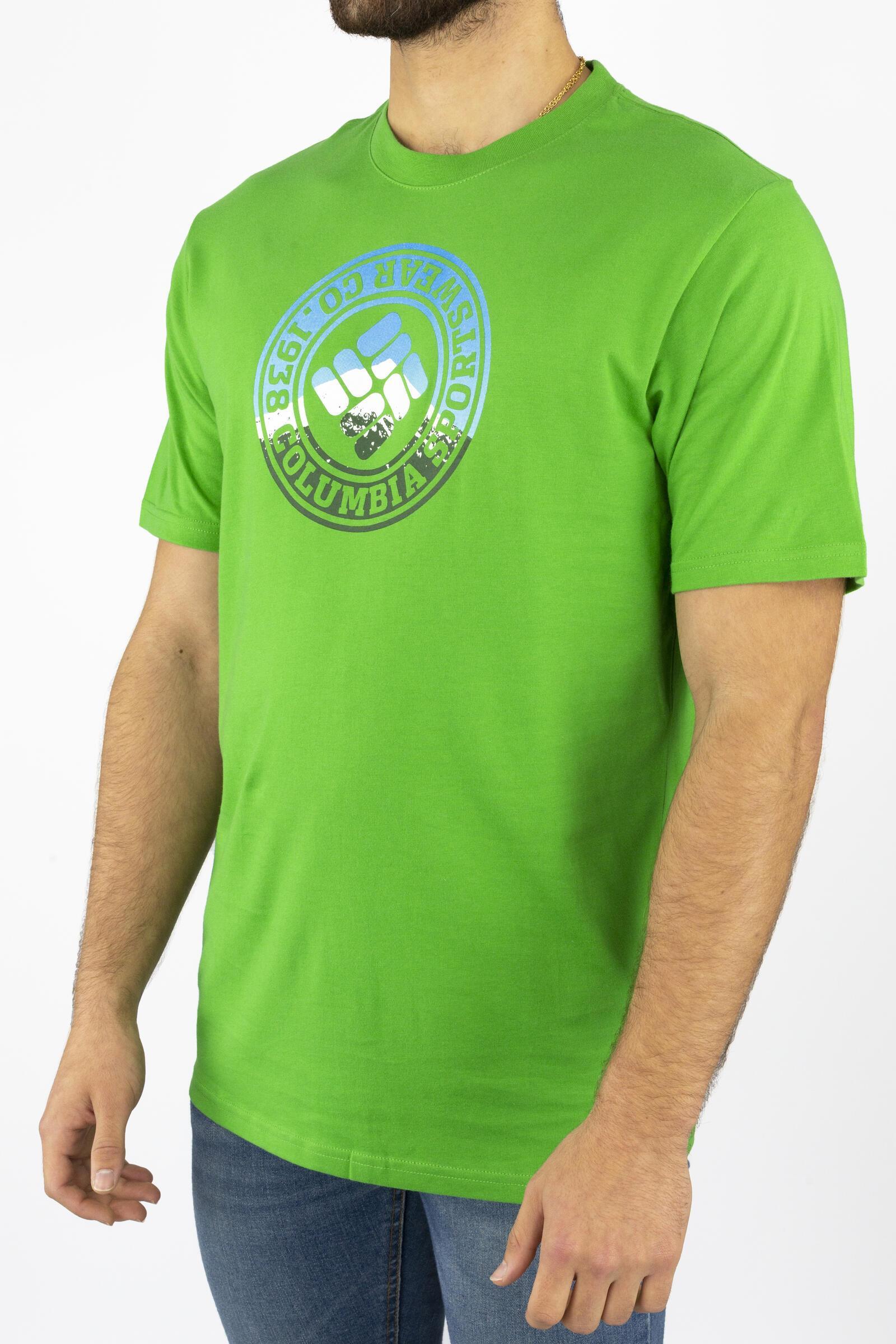 Columbia Camiseta De Manga Corta Csc Tried And True Verde 2/4