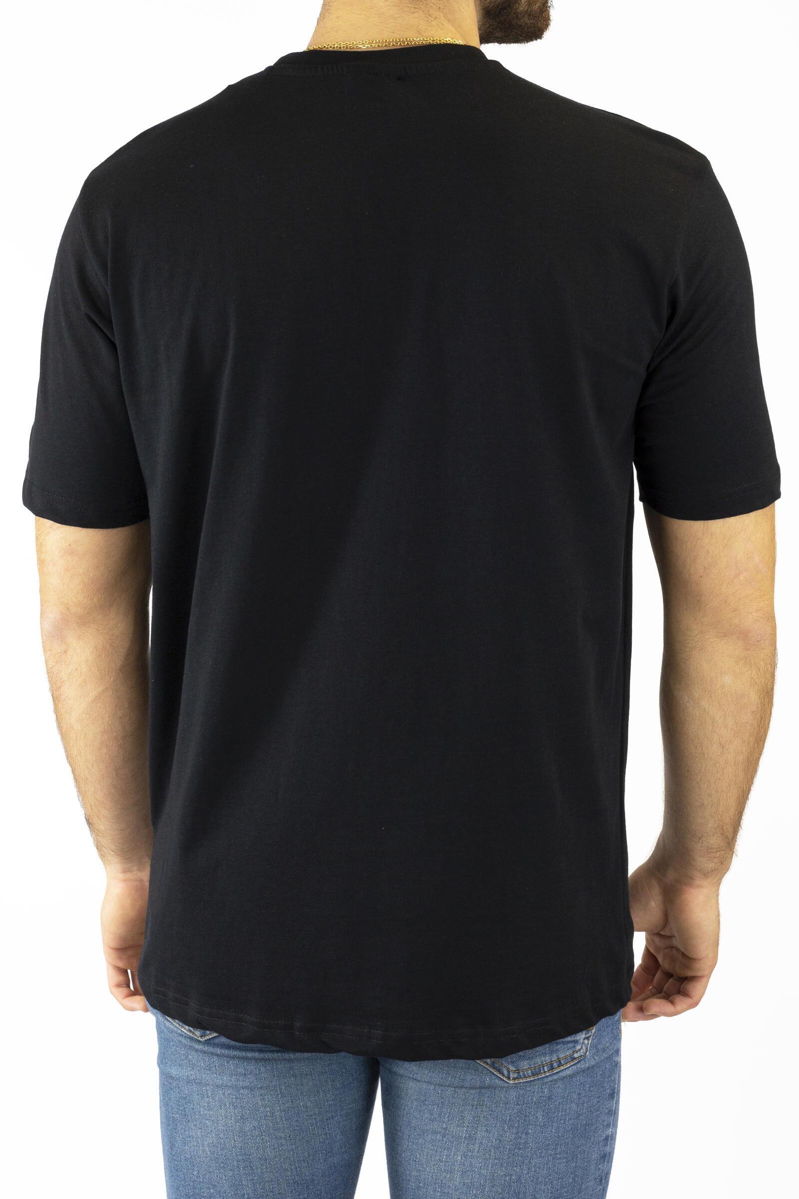 Hummel Camiseta De Manga Corta Hml Mover Cotton Negro 3/4