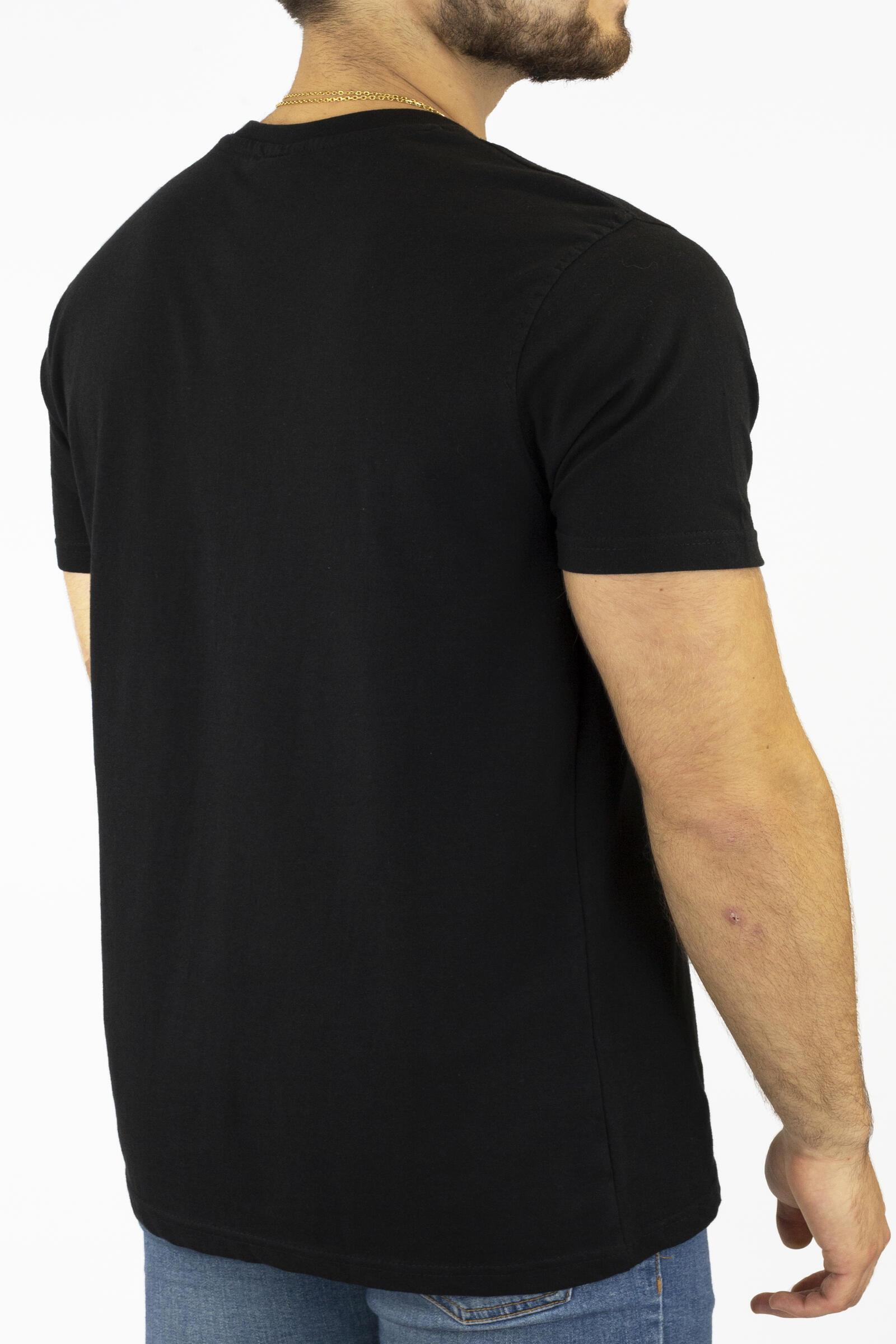 Vision Camiseta De Manga Corta Street Wear Negro 3/4