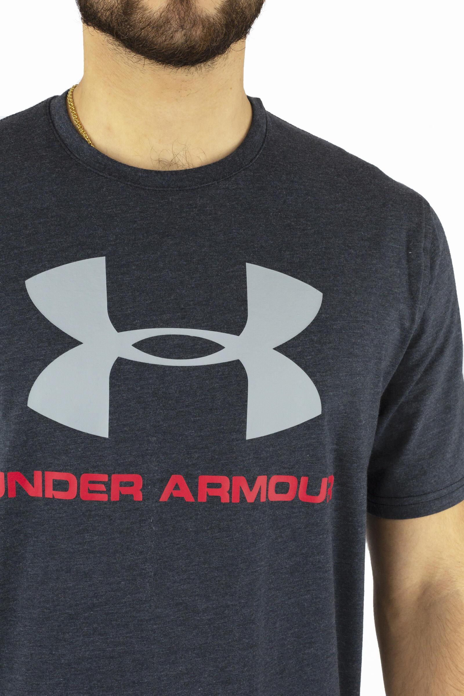 Under Armour Camiseta De Manga Corta Cc Sportstyle Logo Negro 4/4