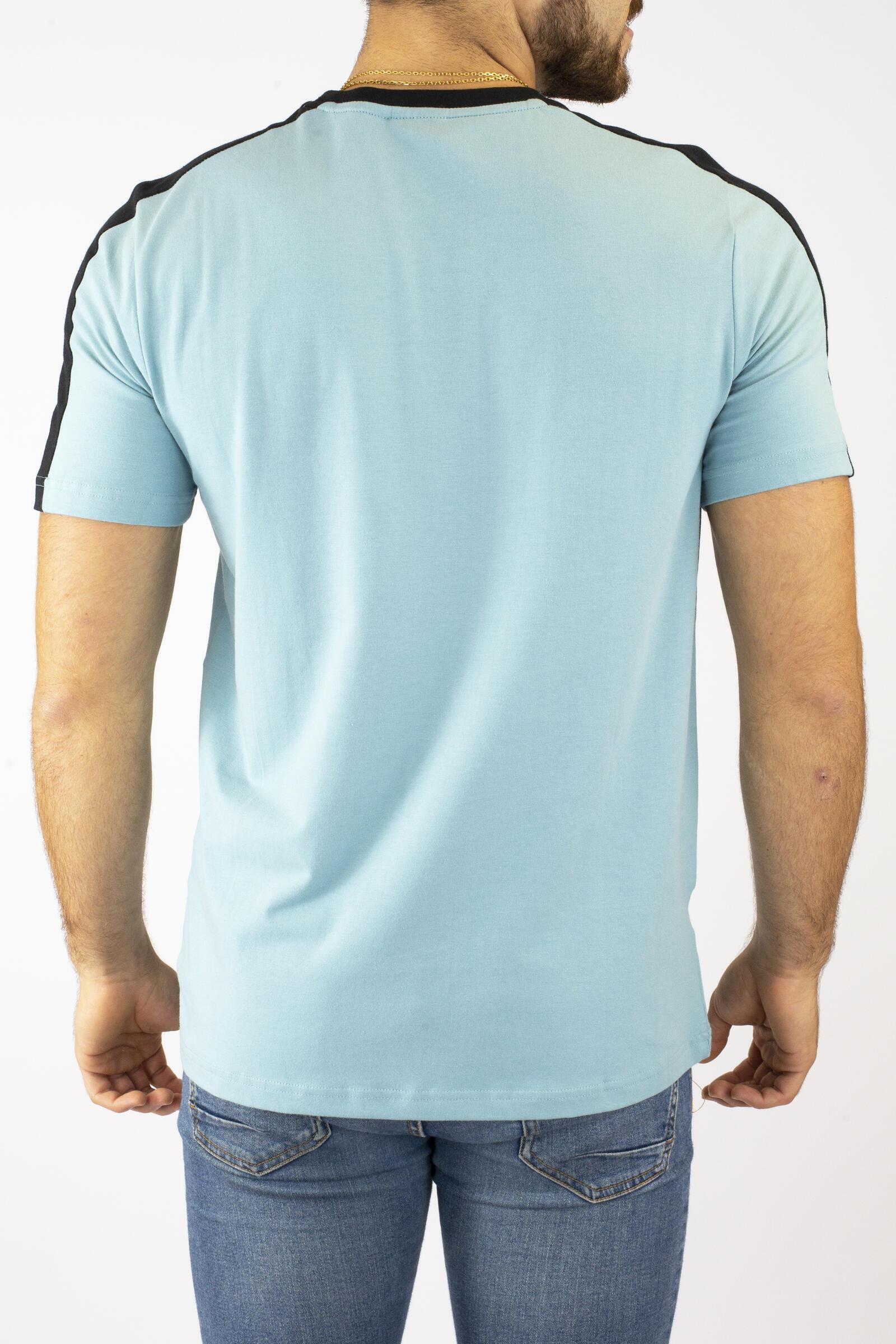 Hummel Camiseta De Manga Corta Hmlos Vald Azul 3/4