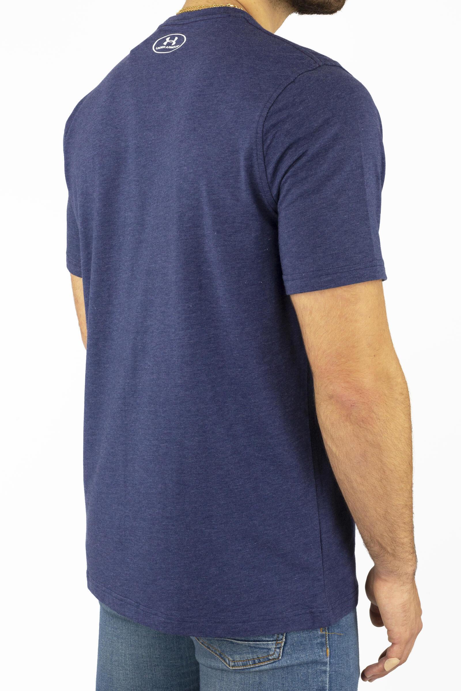 Under Armour Camiseta De Manga Corta Cc Sportstyle Logo Azul 3/4