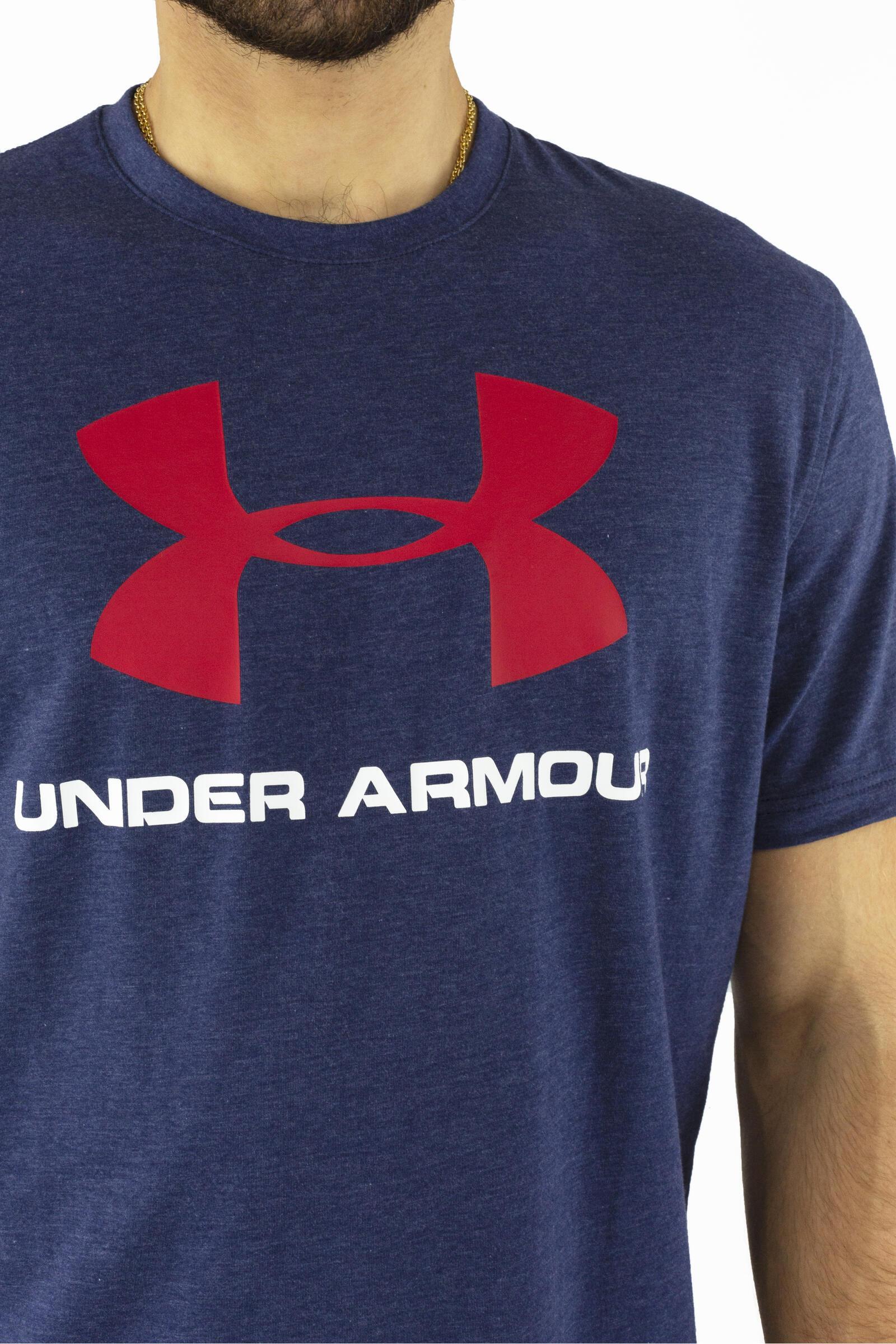 Under Armour Camiseta De Manga Corta Cc Sportstyle Logo Azul 4/4