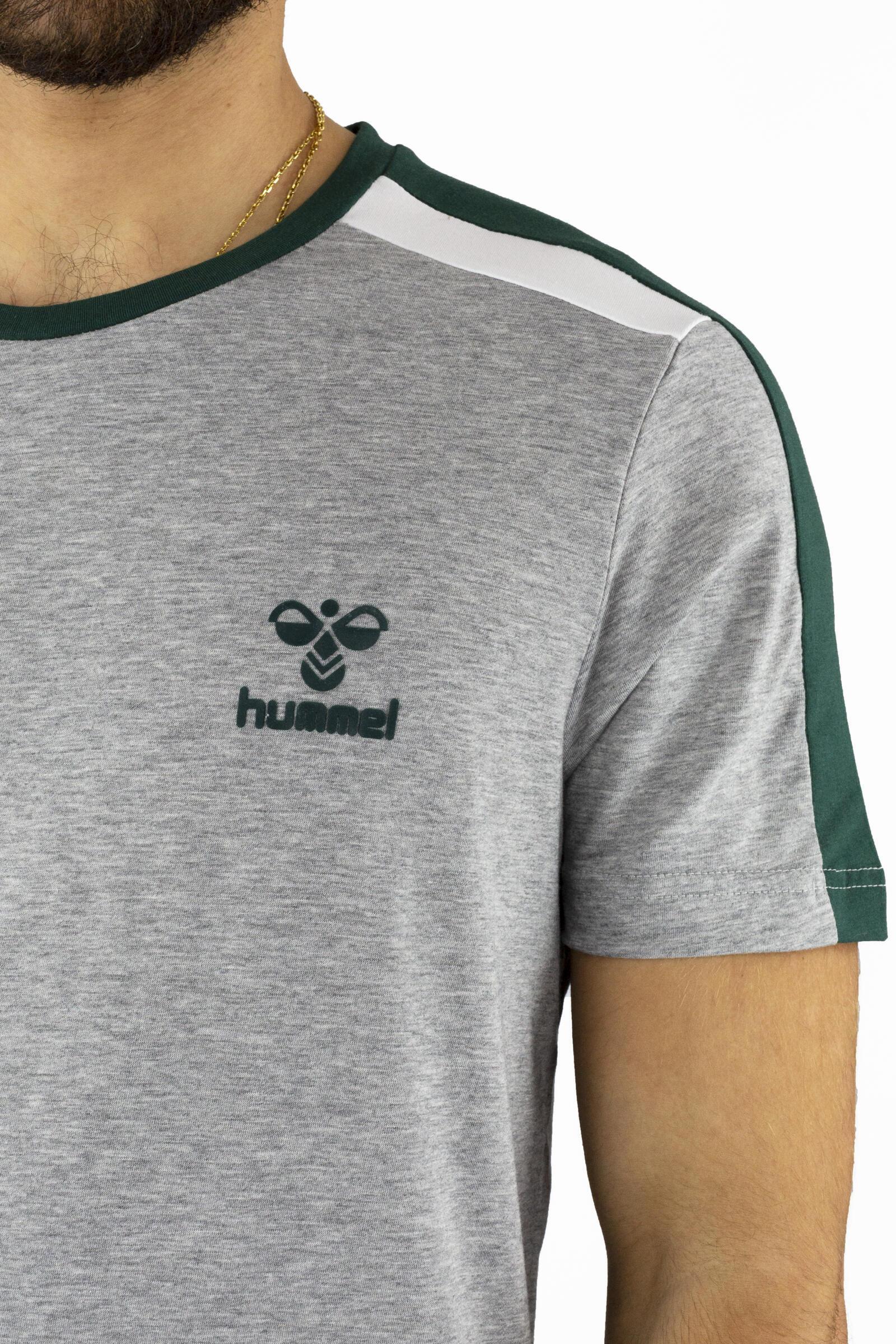 Hummel Camiseta De Manga Corta Hmlos Vald Gris 4/4