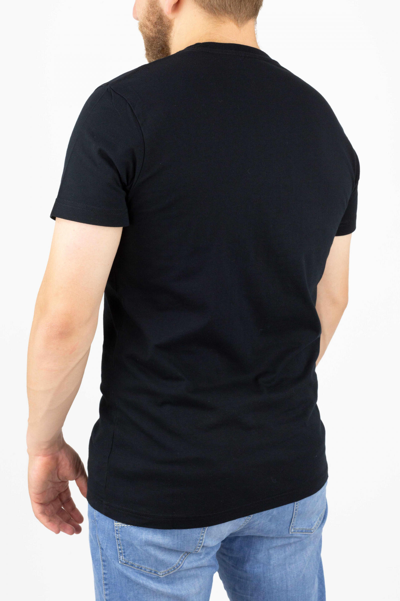 Diesel Camiseta Diego-yh Negro 3/4