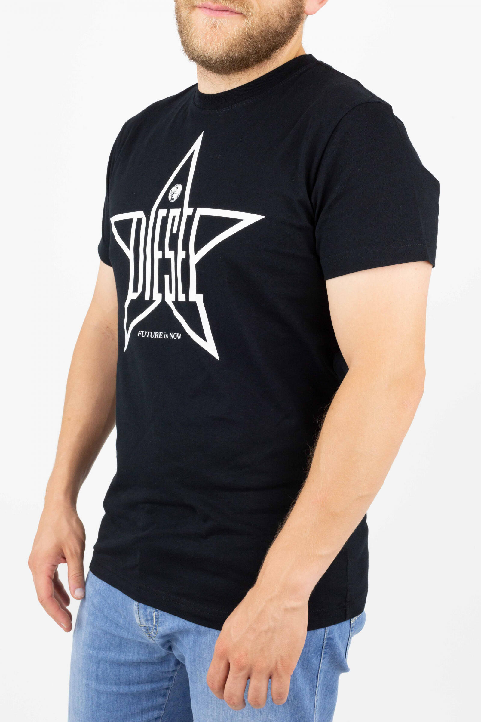 Diesel Camiseta Diego-yh Negro 2/4