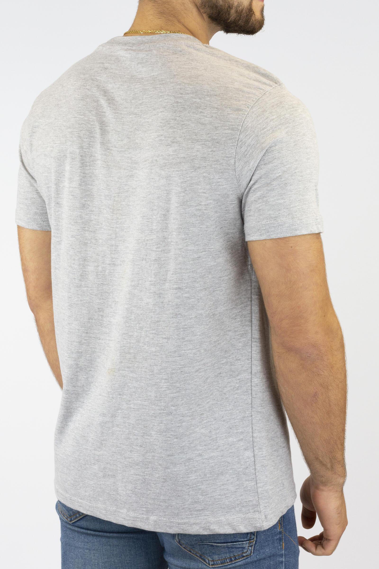Vision Camiseta De Manga Corta Street Wear Gris 3/4