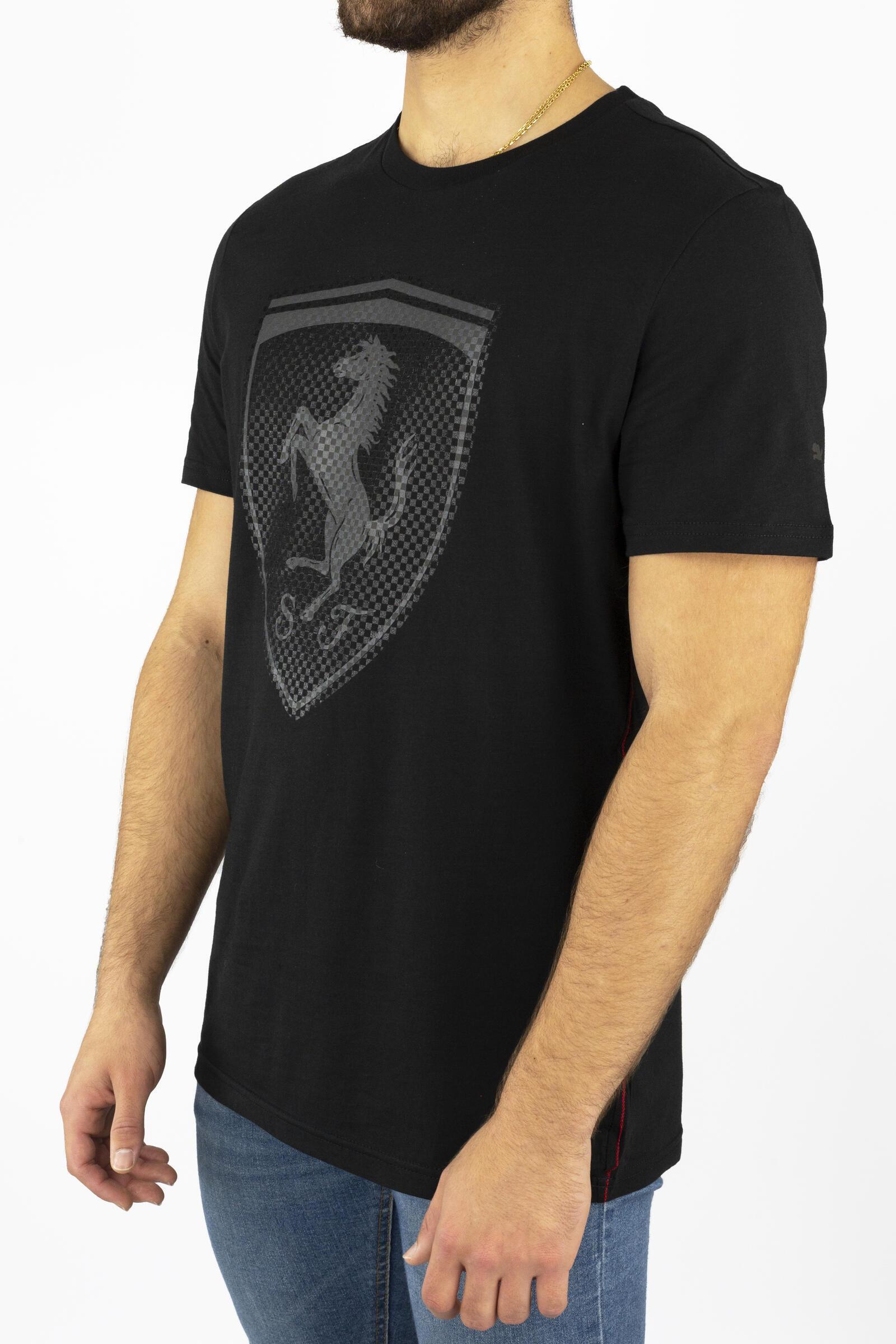 Puma Camiseta De Manga Corta Ferrari Big Logo Negro 2/4