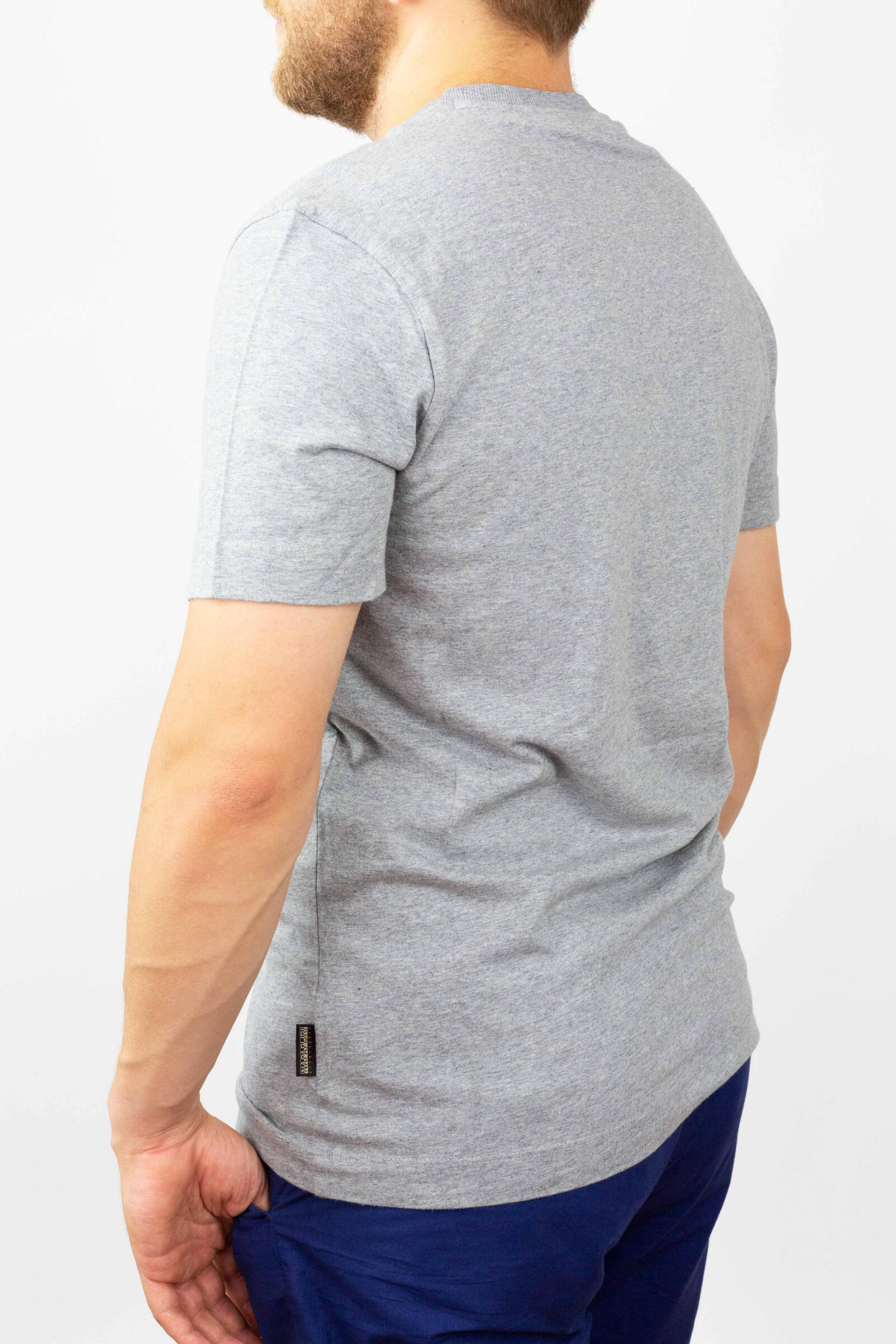 Napapijri Camiseta S-ayas Gris 3/4