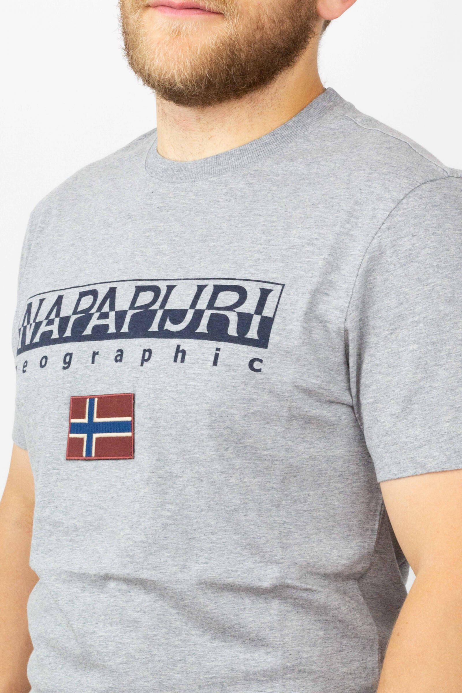 Napapijri Camiseta S-ayas Gris 4/4