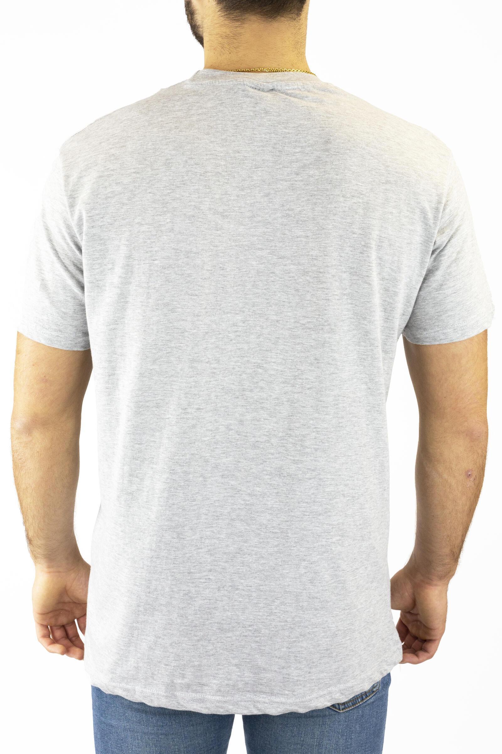 Hummel Camiseta De Manga Corta Hml Mover Cotton Gris 3/4
