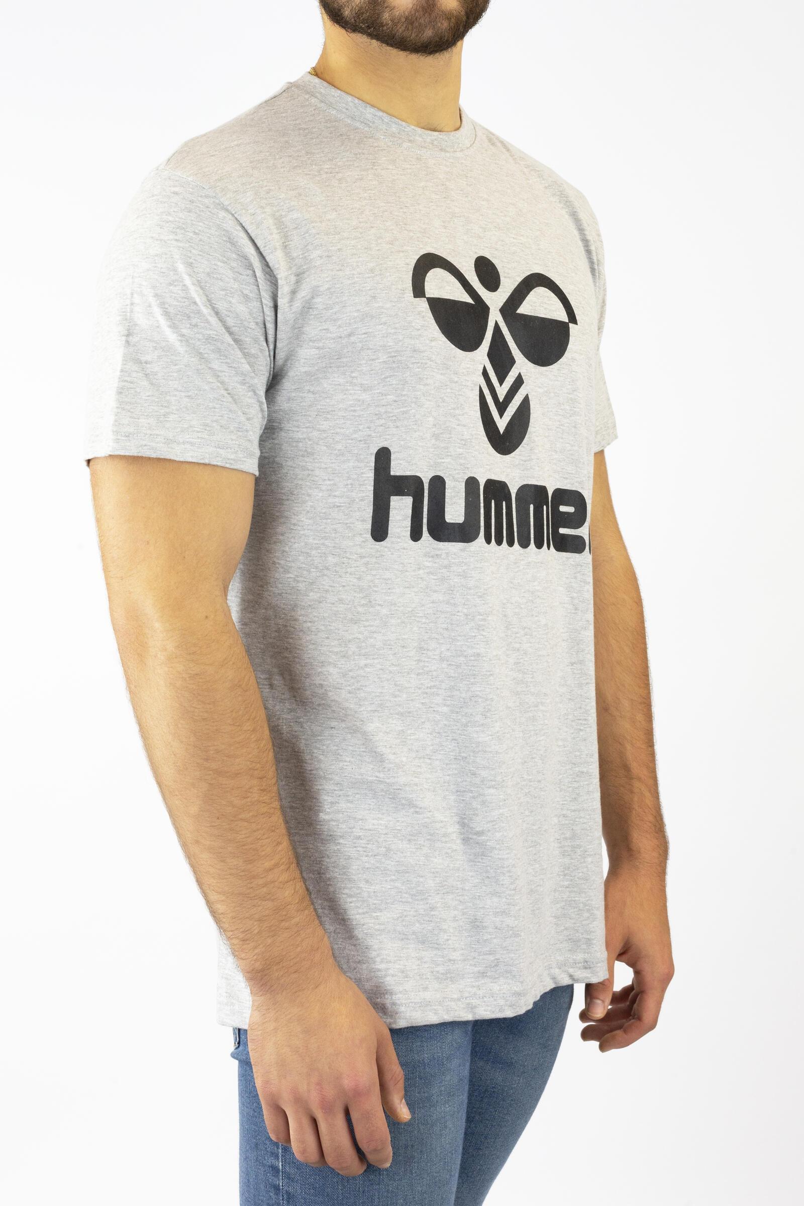 Hummel Camiseta De Manga Corta Hml Mover Cotton Gris 2/4