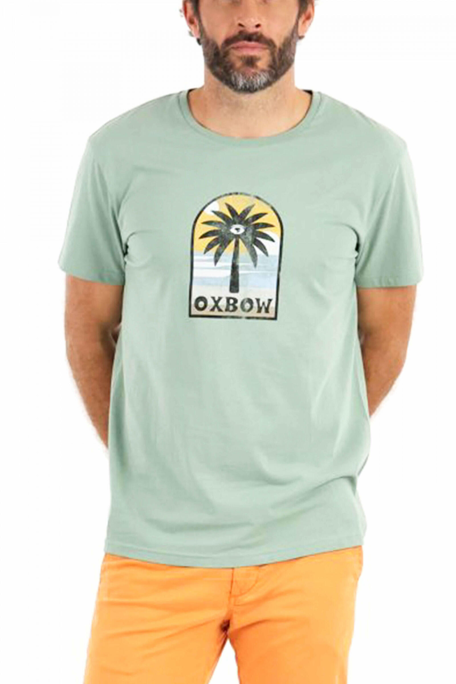 Oxbow Camiseta De Manga Corta Tiburón Verde 2/4