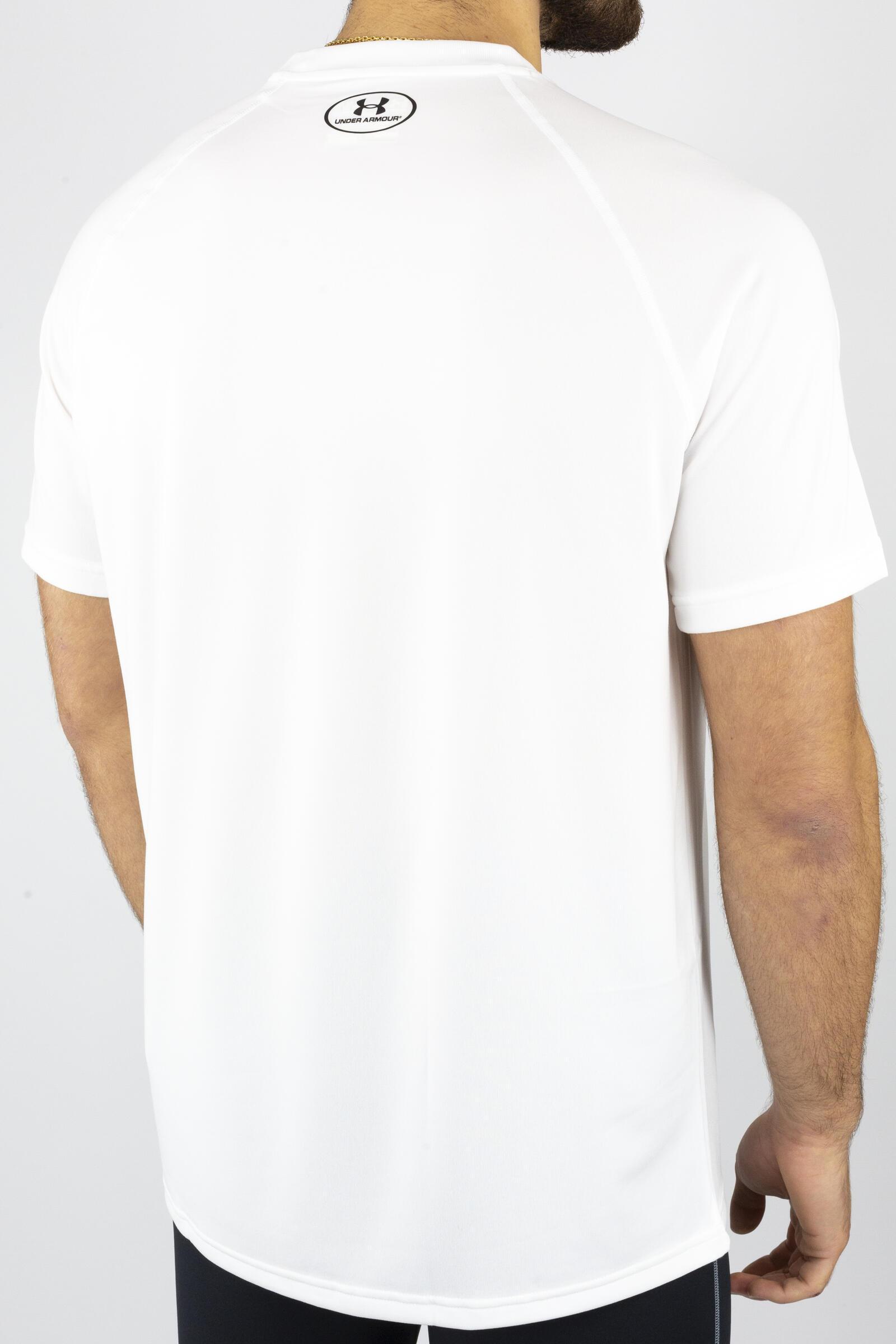 Under Armour Camiseta De Manga Corta Tech Blanco 3/4