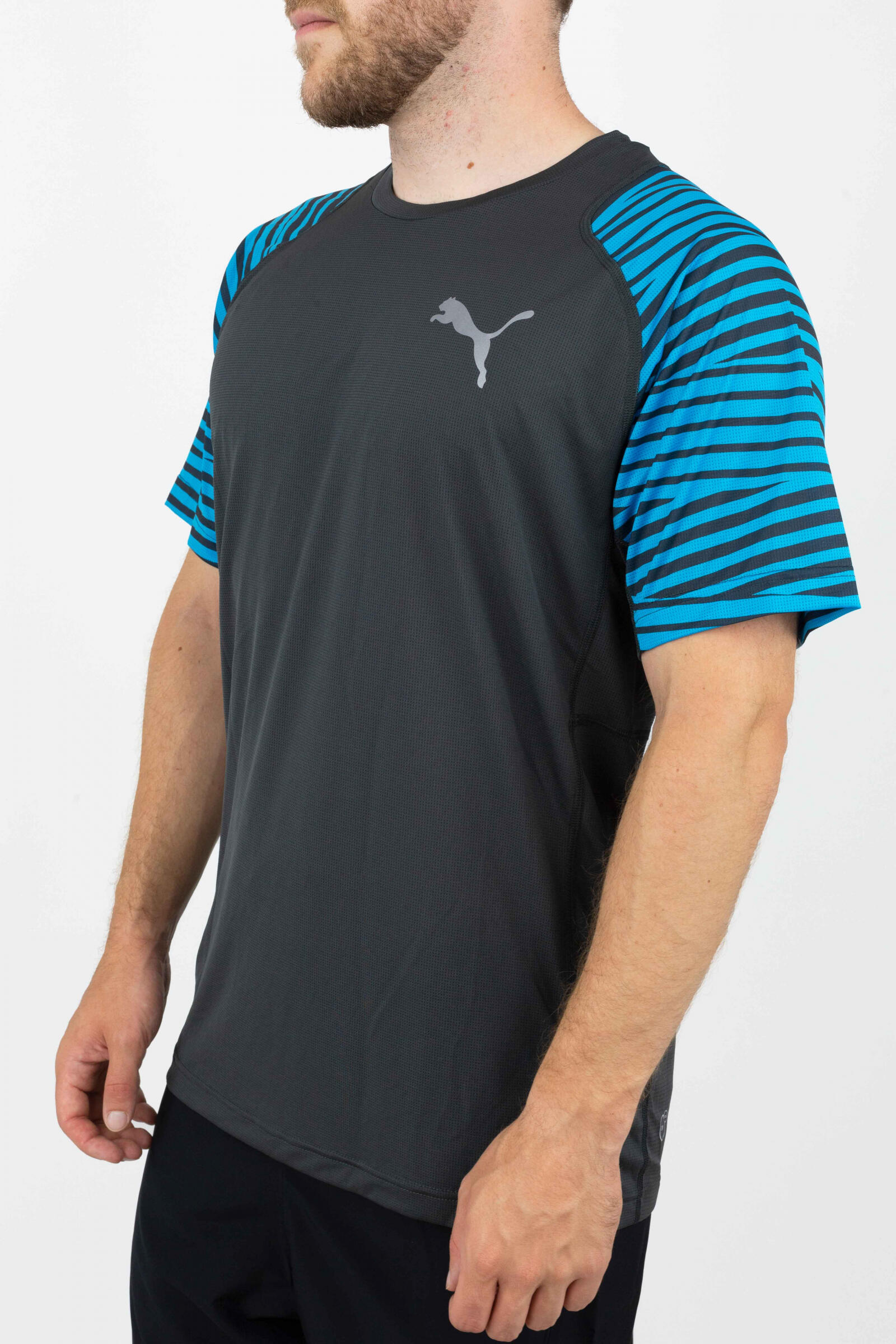 Puma Camiseta Vent Graphic Gris 2/4