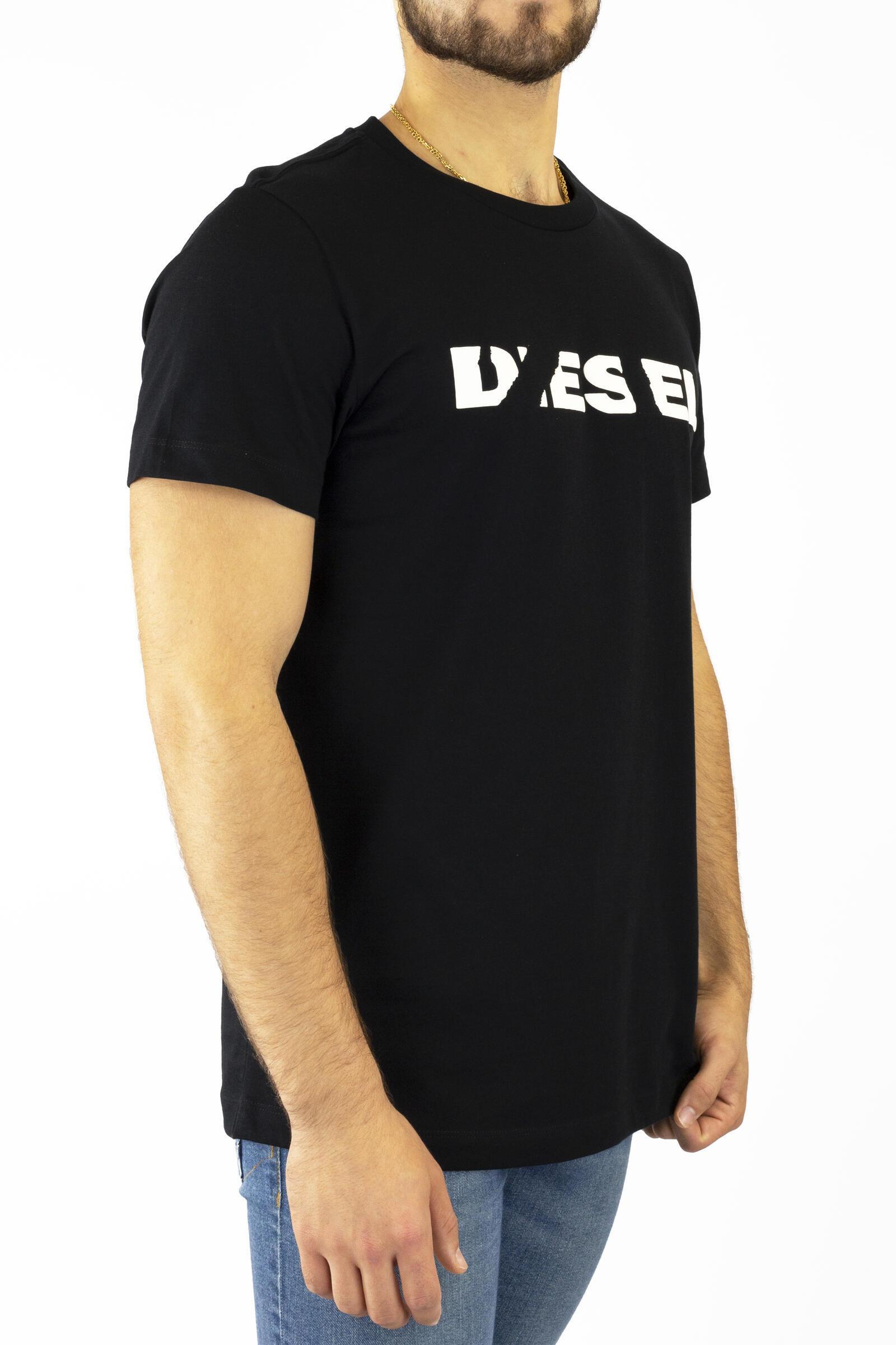 Diesel Camiseta De Manga Corta T-diego-brok Negro 2/4