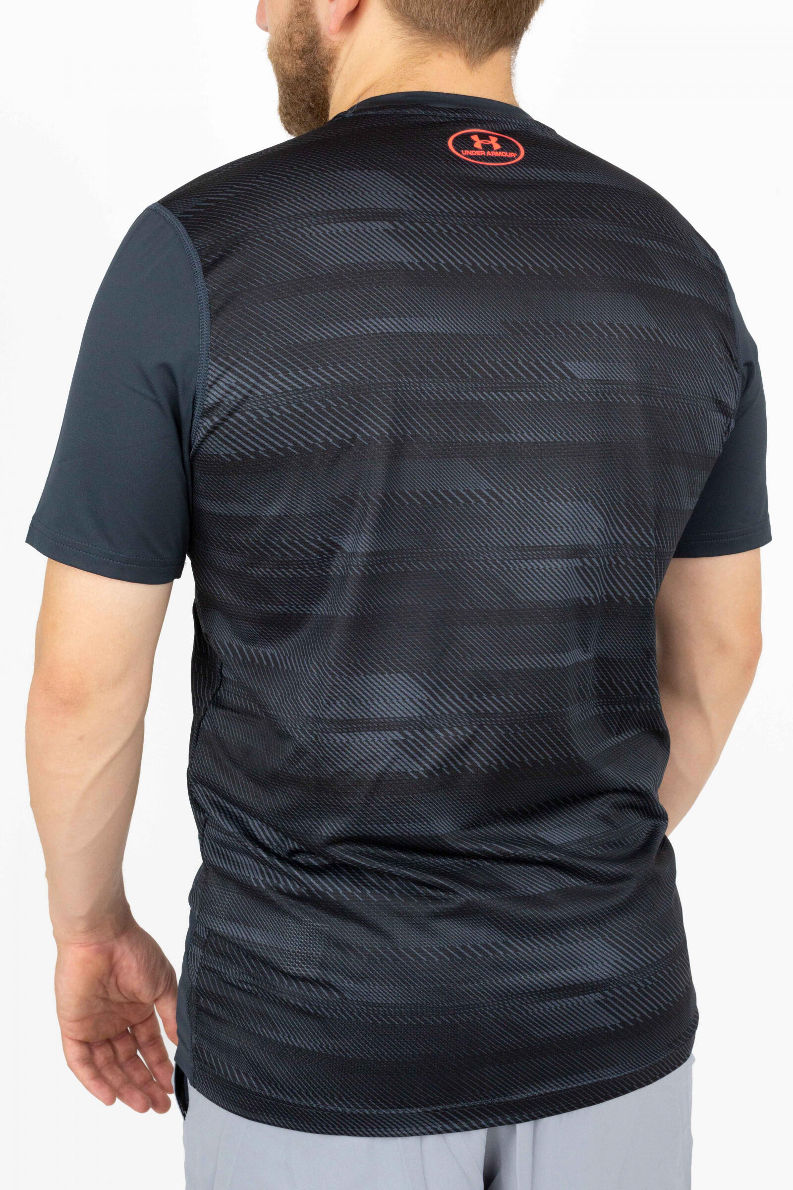 Under Armour Camiseta Raid Negro 3/4