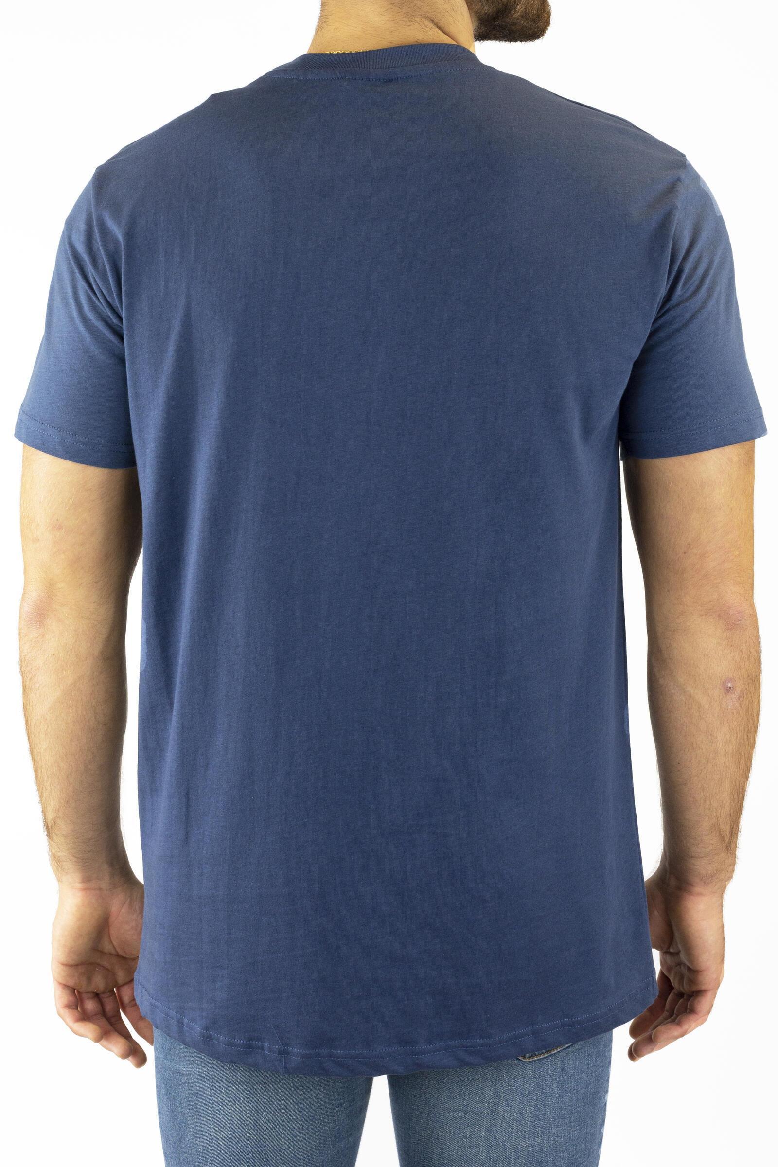 Hummel Camiseta De Manga Corta Hml Mover Cotton Azul 3/4
