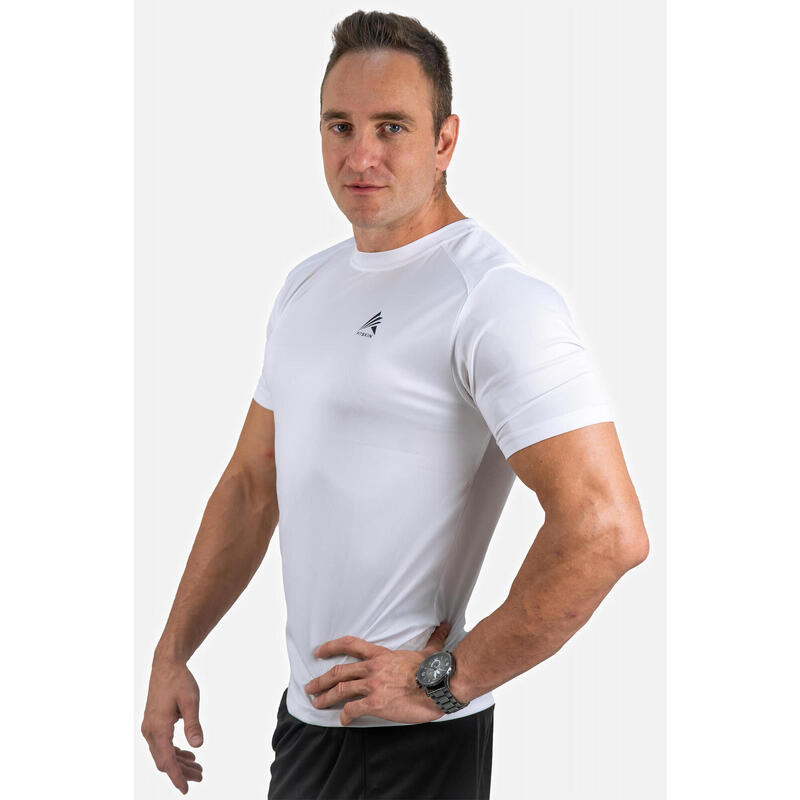 Tricou tehnic Fitskin Alb Seniori