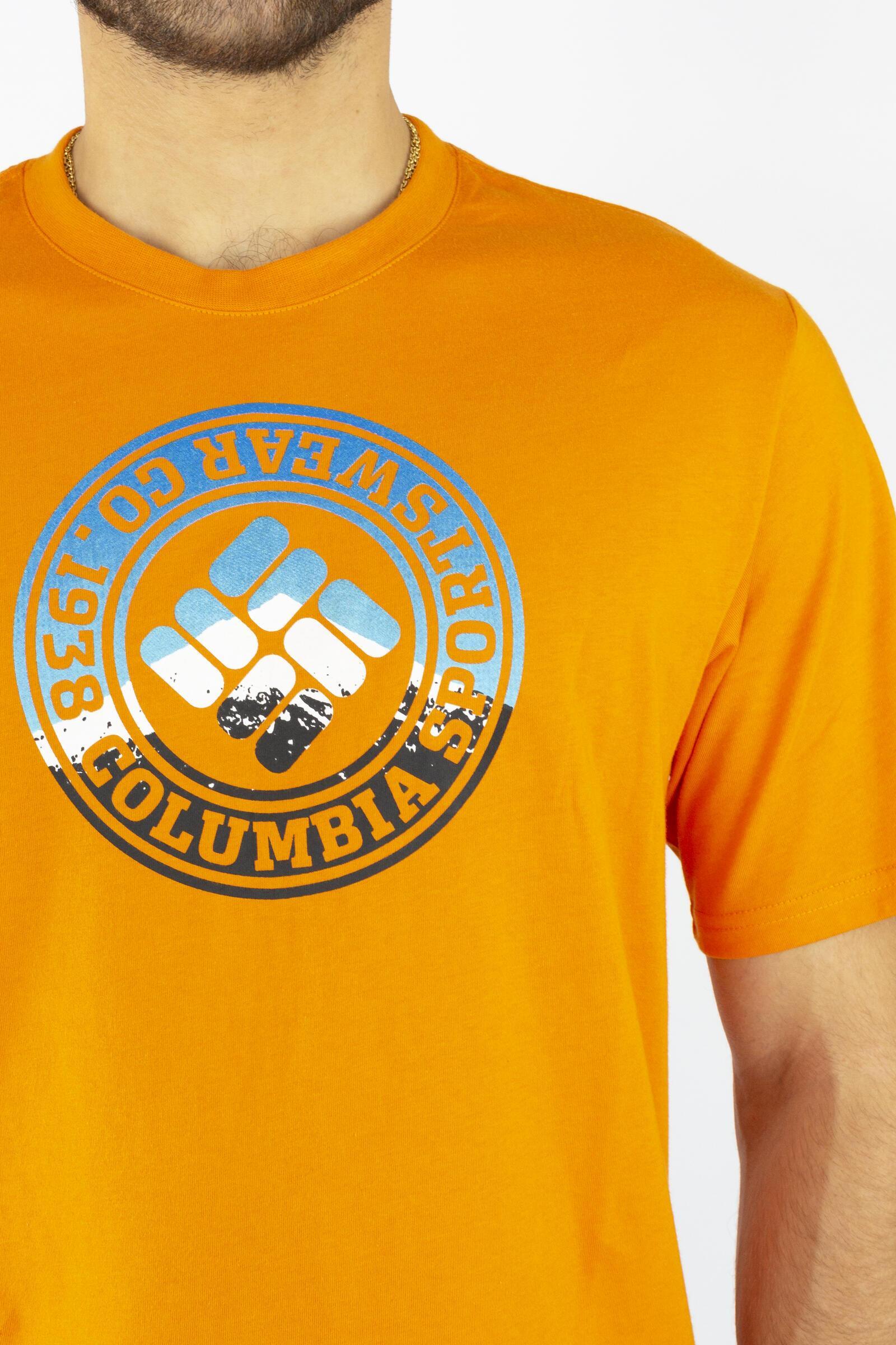 Columbia Camiseta De Manga Corta Csc Tried And True Naranja 3/4
