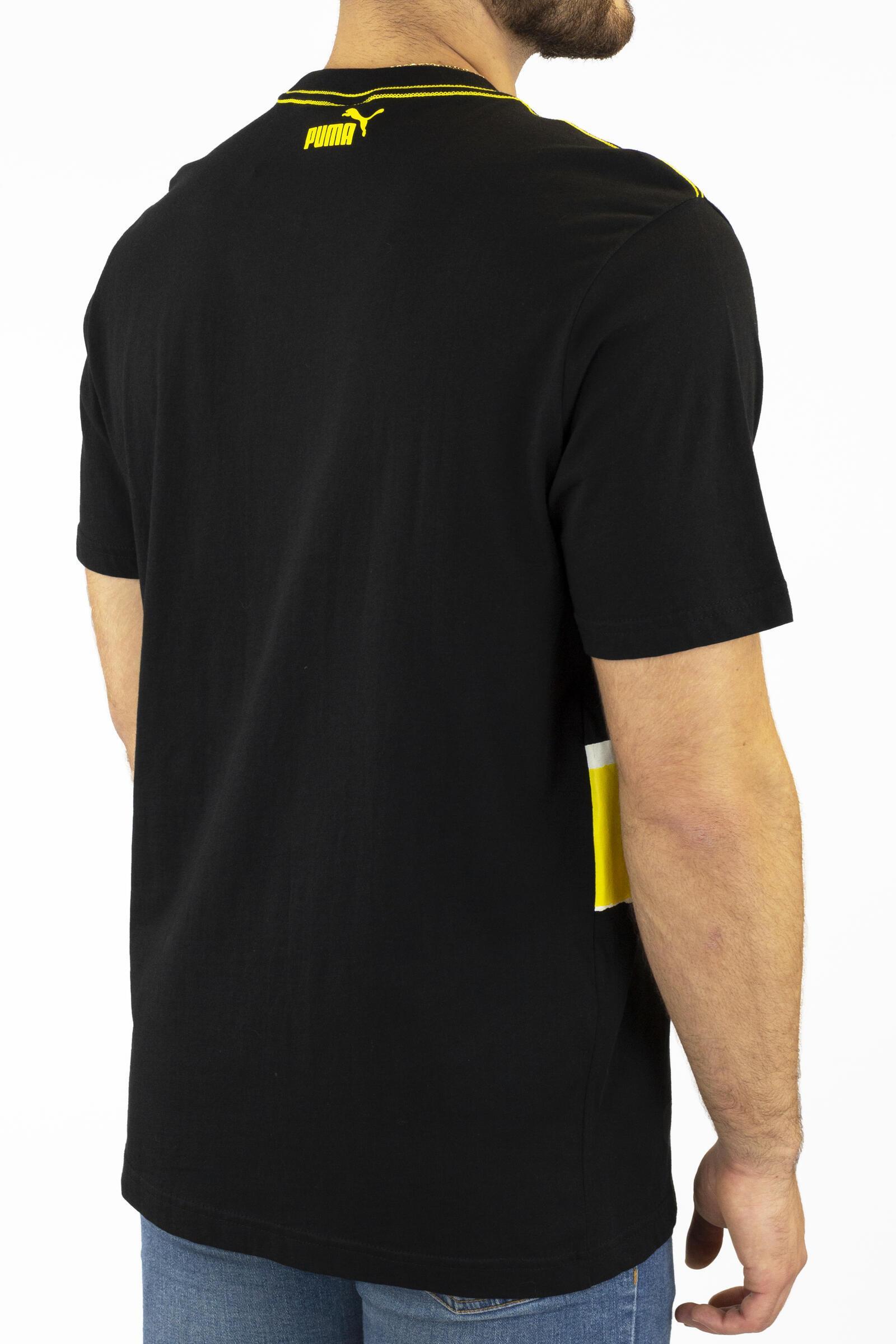 Puma Camiseta De Manga Corta Punk Graphic Negro 3/4