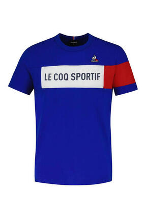 Le Coq Sportif Camiseta Tricolore Azul