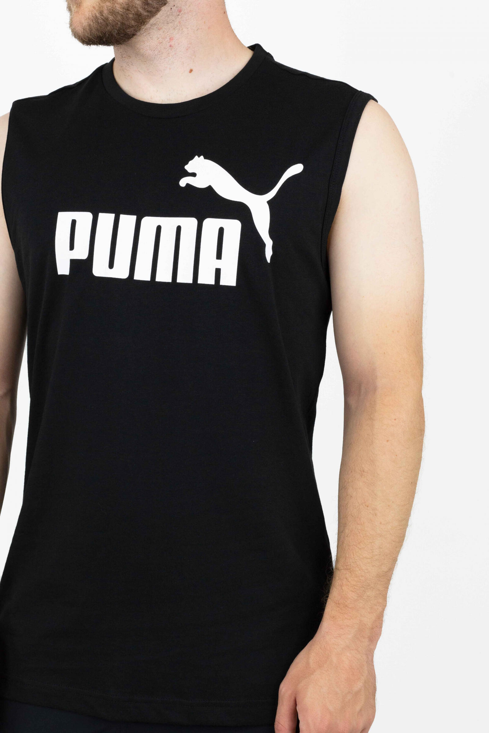 Puma Camiseta Essencial Negro 4/4