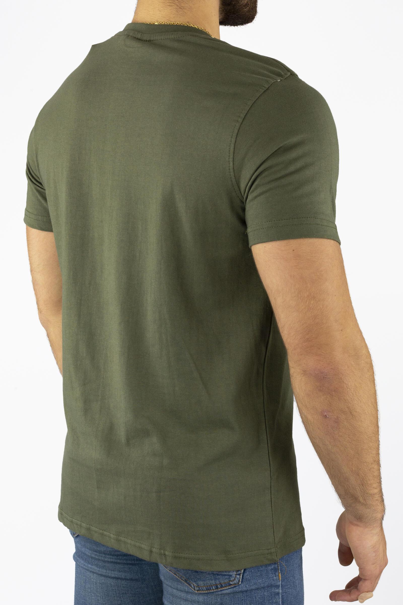 Vision Camiseta De Manga Corta Street Wear Verde 3/4