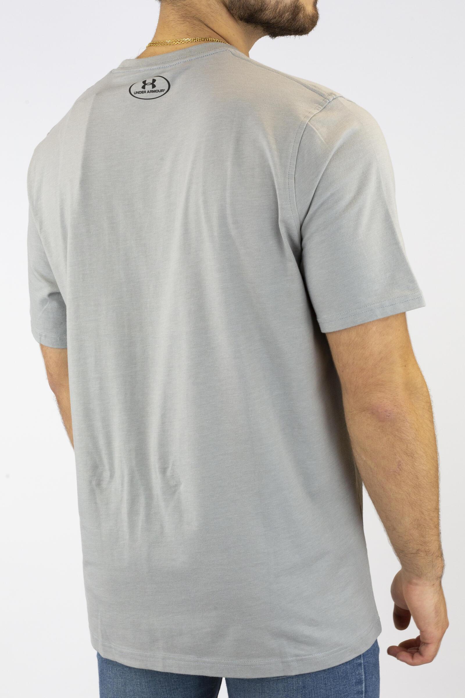 Under Armour Camiseta De Manga Corta Cc Sportstyle Logo Gris 3/4