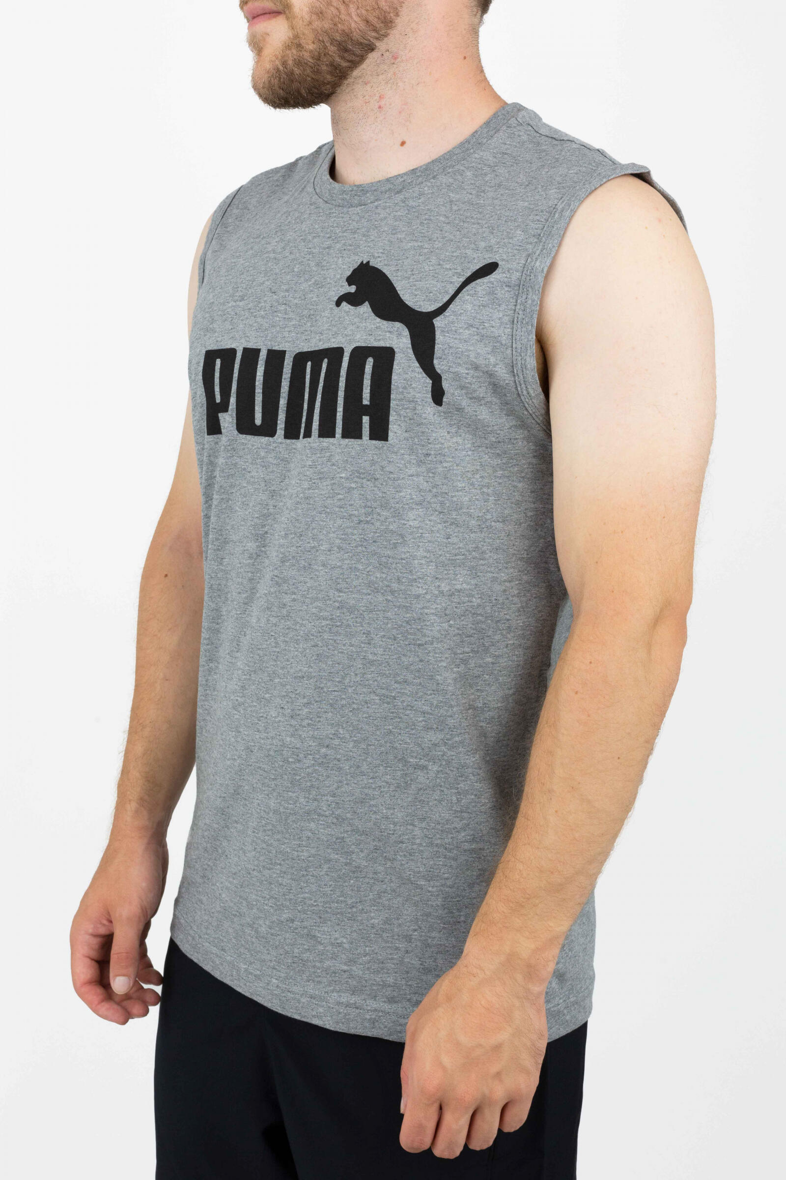 Puma Camiseta Essencial Gris 2/4