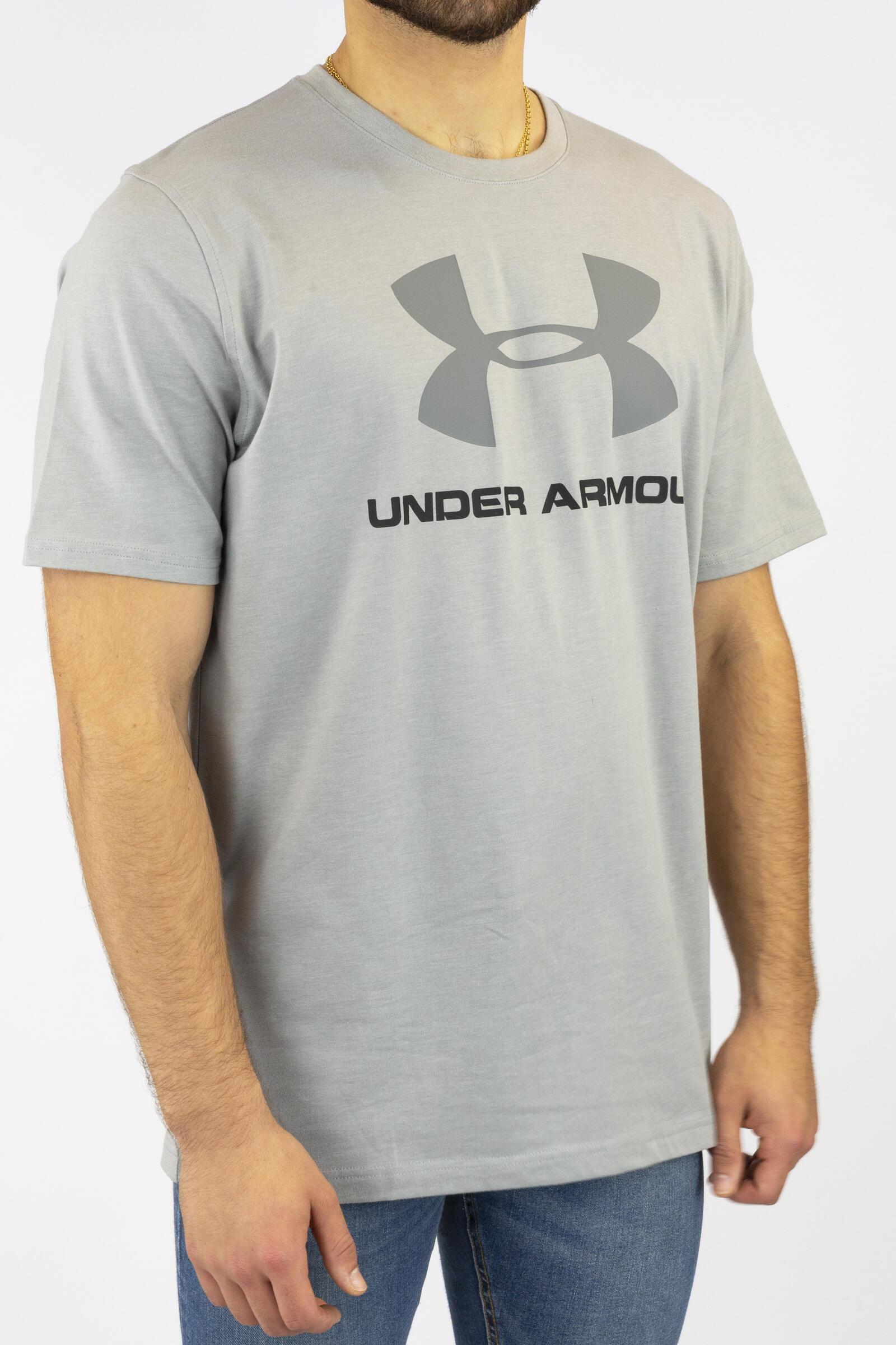 Under Armour Camiseta De Manga Corta Cc Sportstyle Logo Gris 2/4