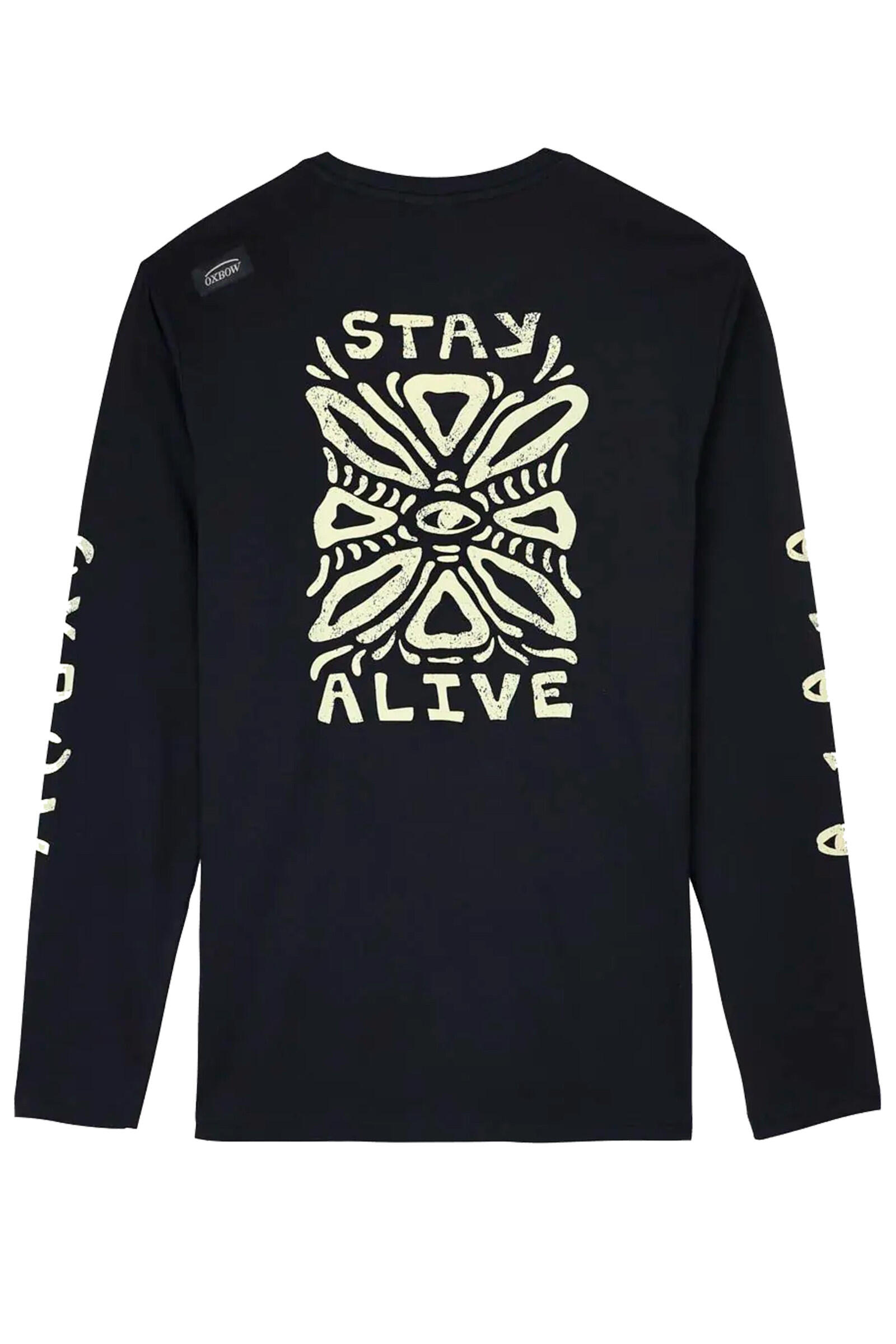 Oxbow Camiseta Tecat Negro 2/5
