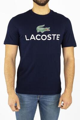 Lacoste Camiseta Con Logo Azul Hombre
