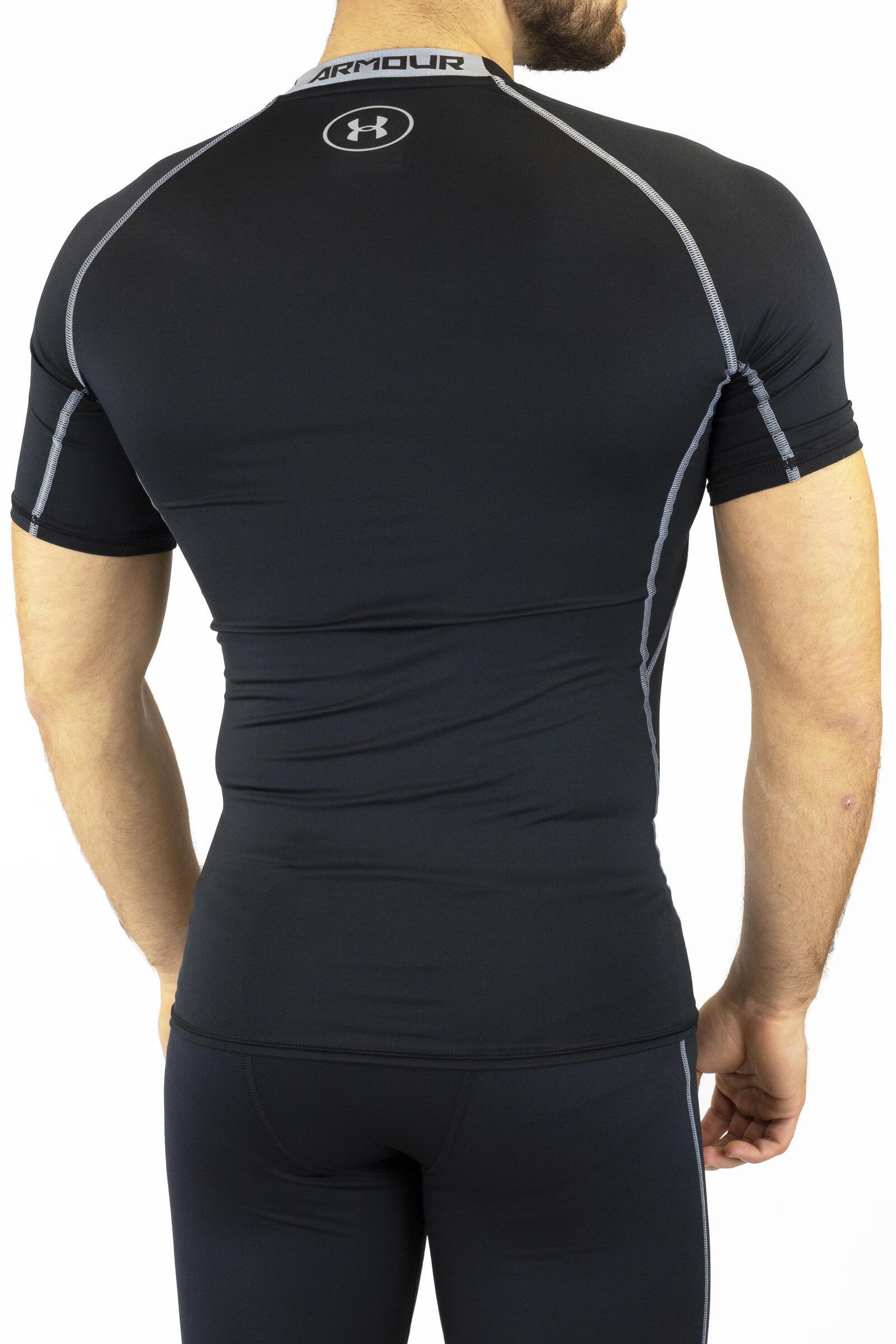 Under Armour Camiseta Under Armour Heatgear Compression Negro 3/4