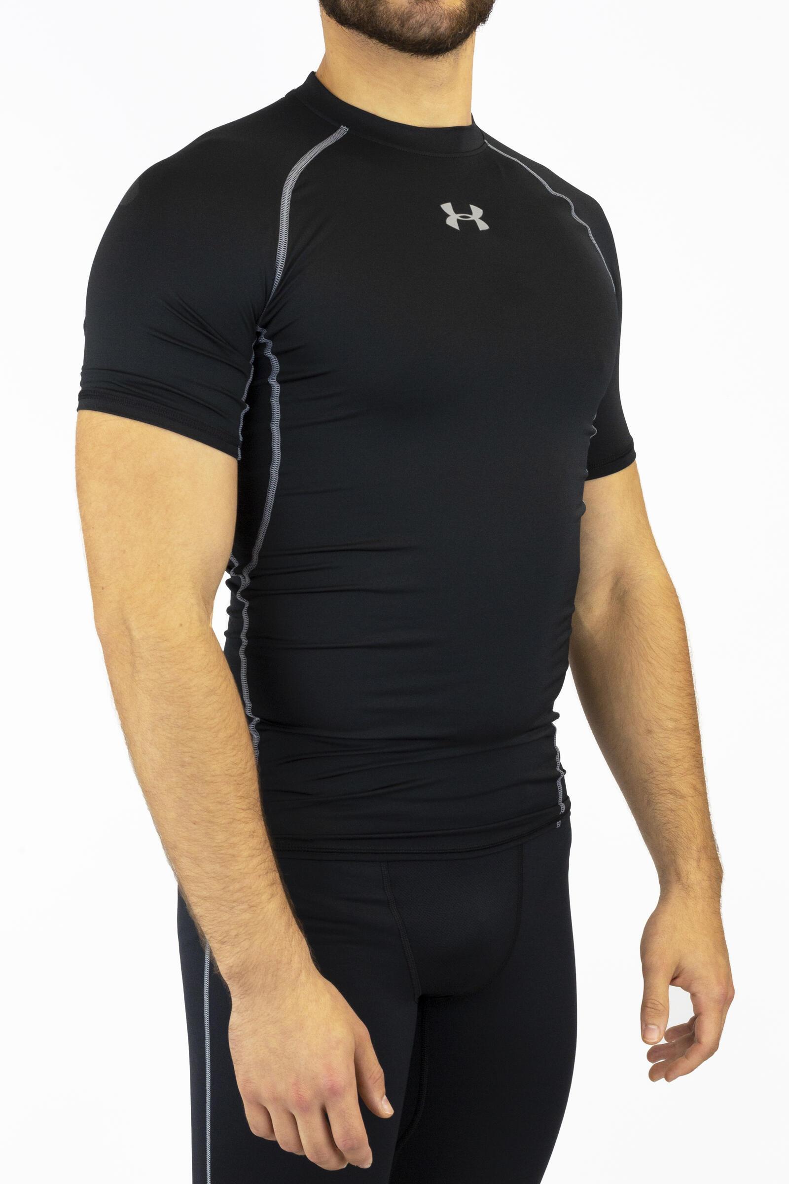 Under Armour Camiseta Under Armour Heatgear Compression Negro 2/4