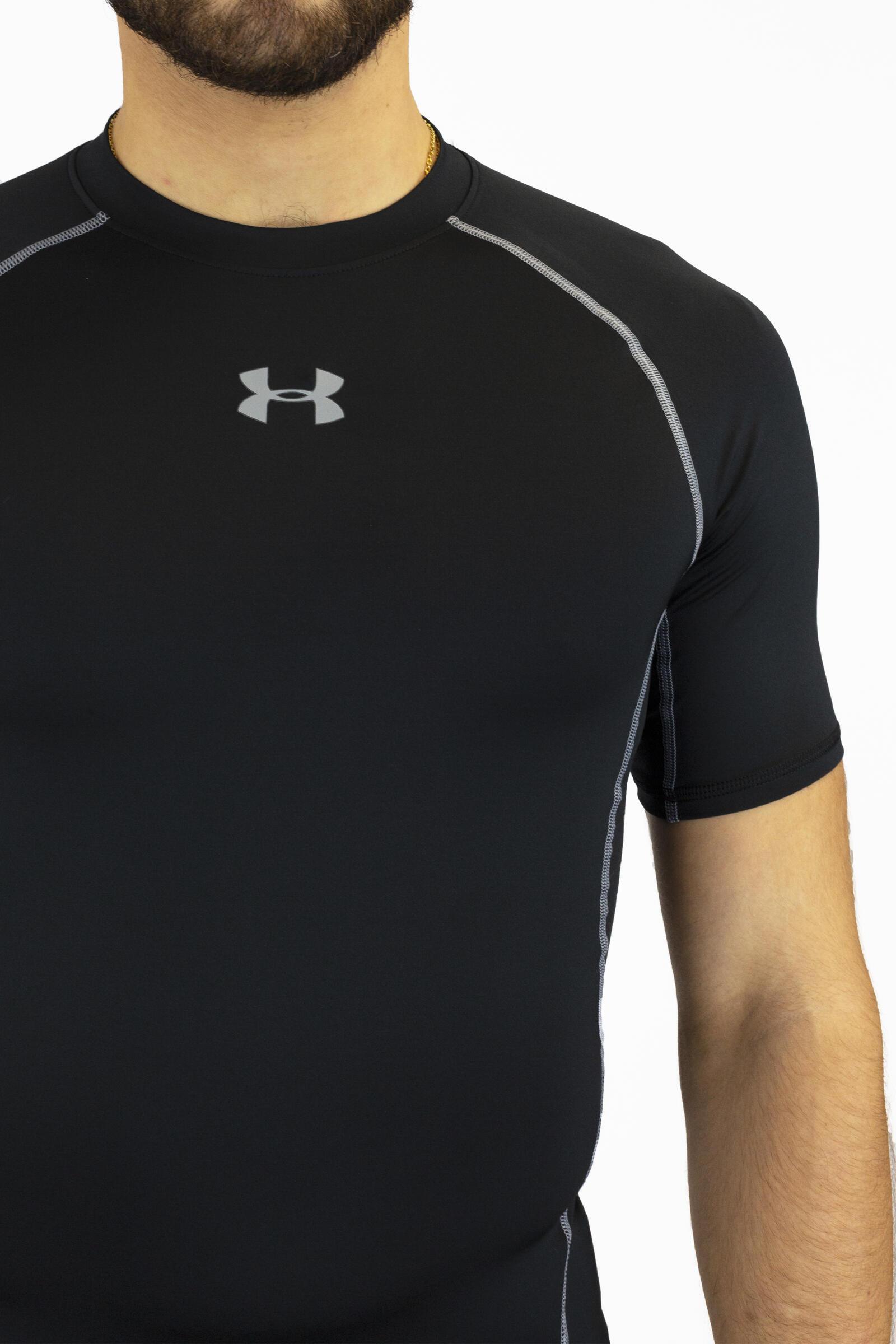 Under Armour Camiseta Under Armour Heatgear Compression Negro 4/4